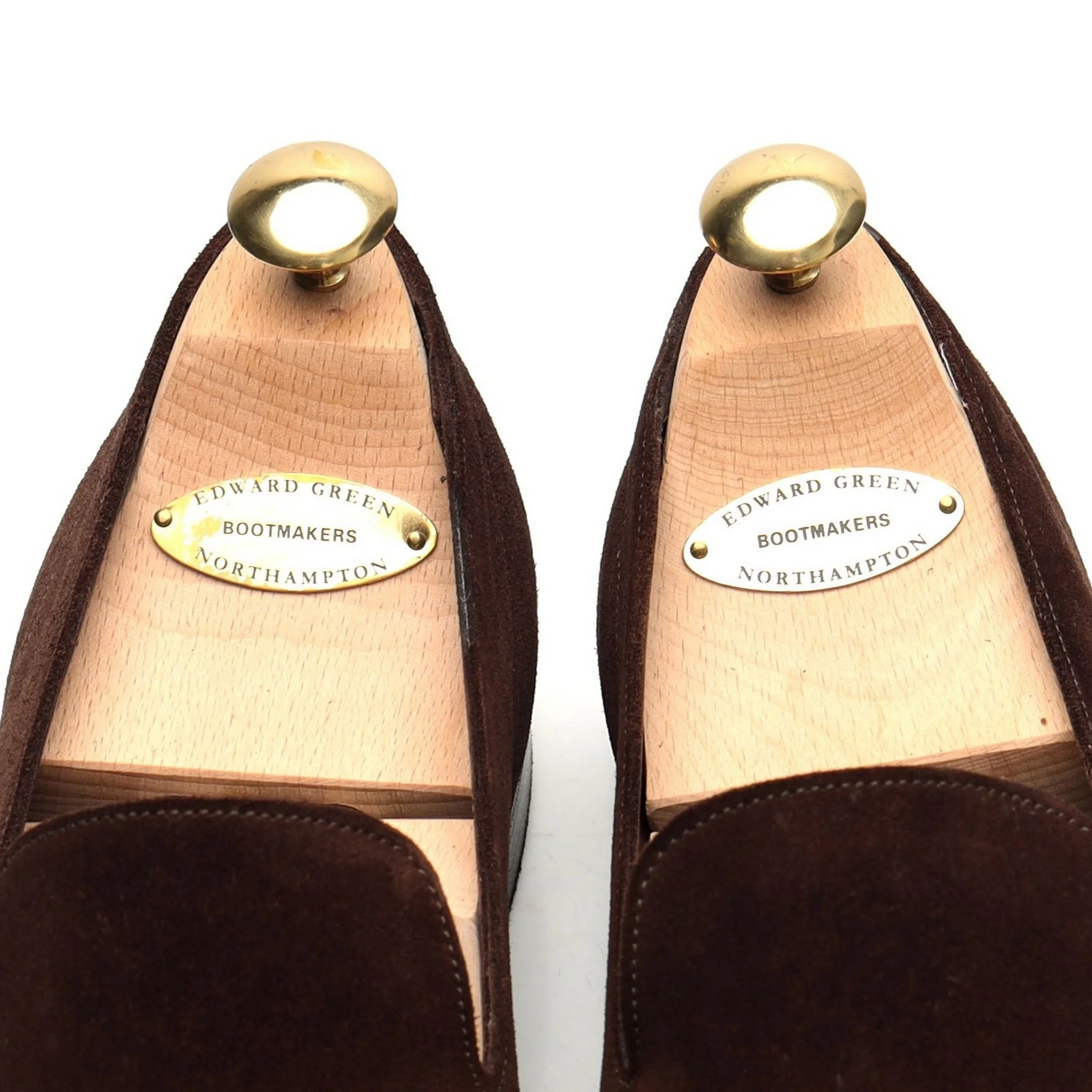 'Islington' Brown Suede Slip On Loafers UK 10 F - Image 6