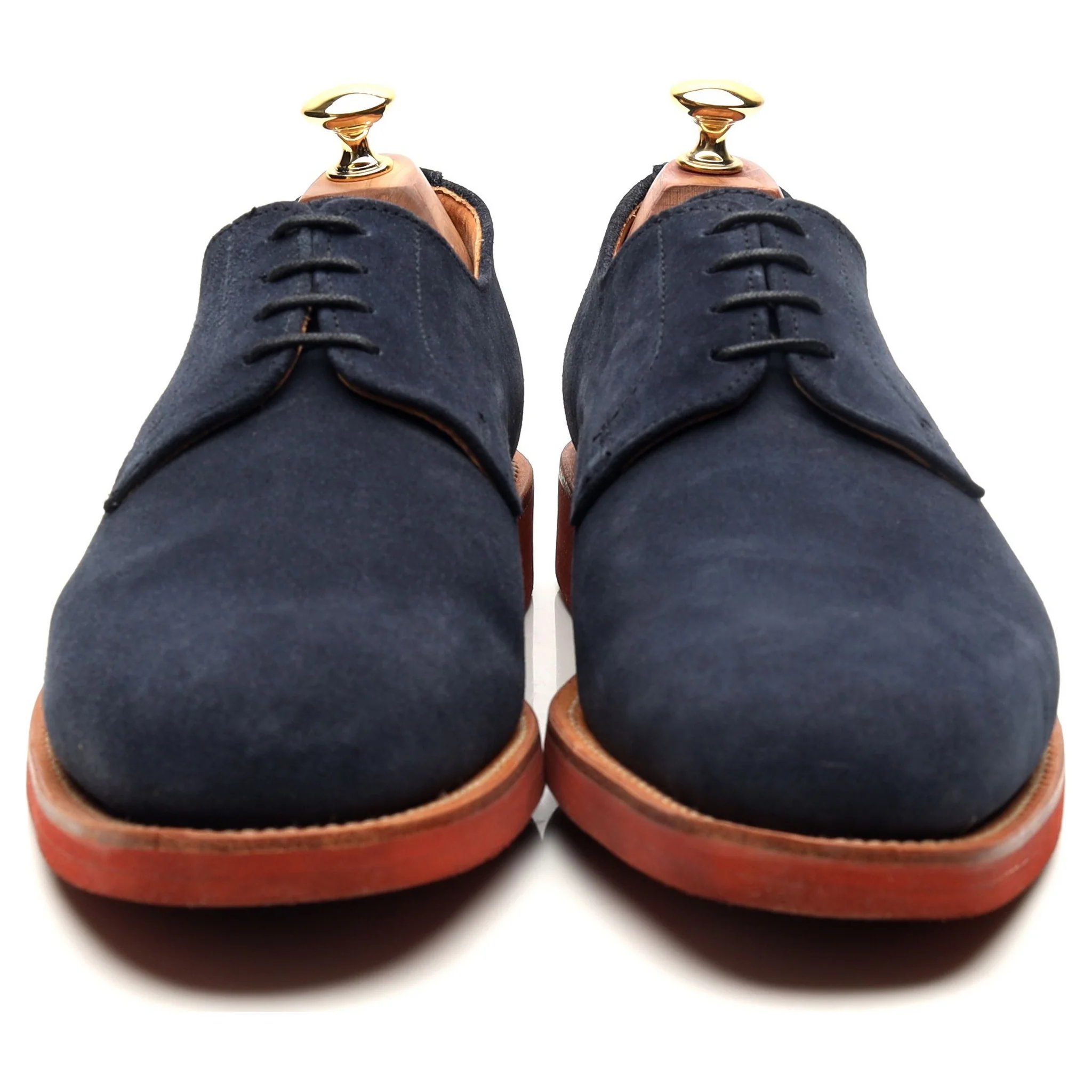 'Jack' Navy Blue Suede Derby UK 9 F - Image 8