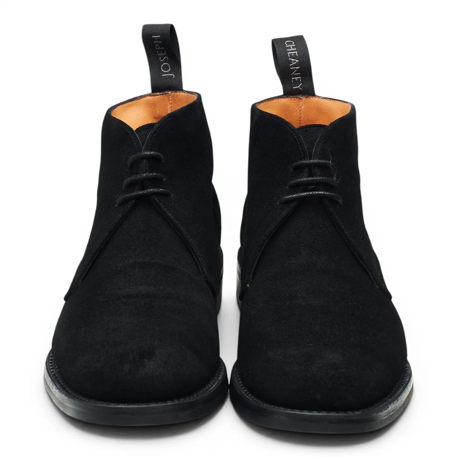 'Jackie III' Black Suede Chukka Boots UK 8.5 F - Image 2