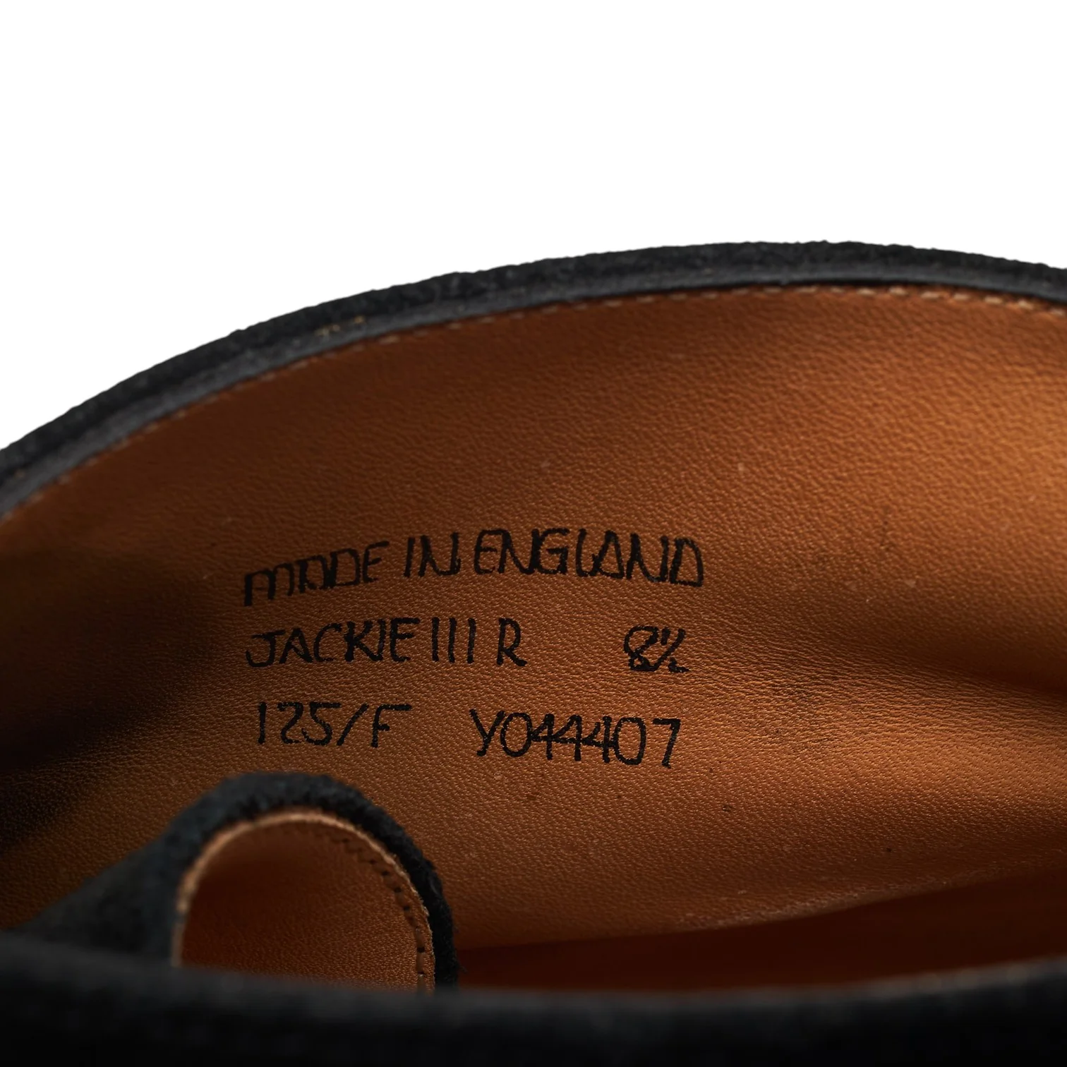 'Jackie III' Black Suede Chukka Boots UK 8.5 F - Image 7