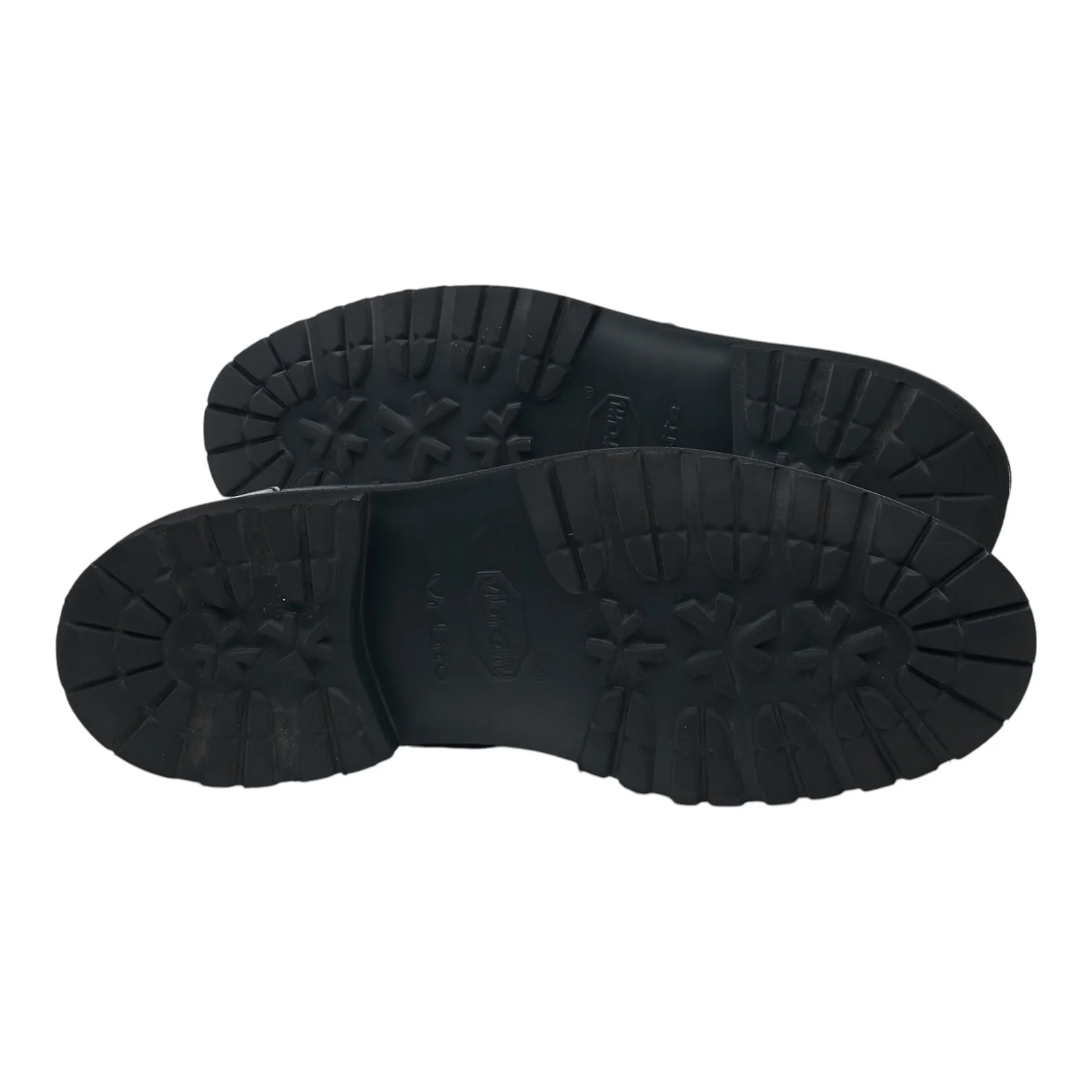 'James' Black Leather Loafers UK 9 - Image 5