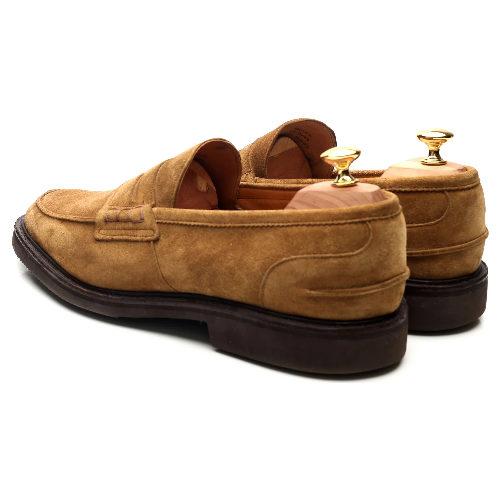 'James' Sand Brown Suede Loafers UK 11 - Image 3