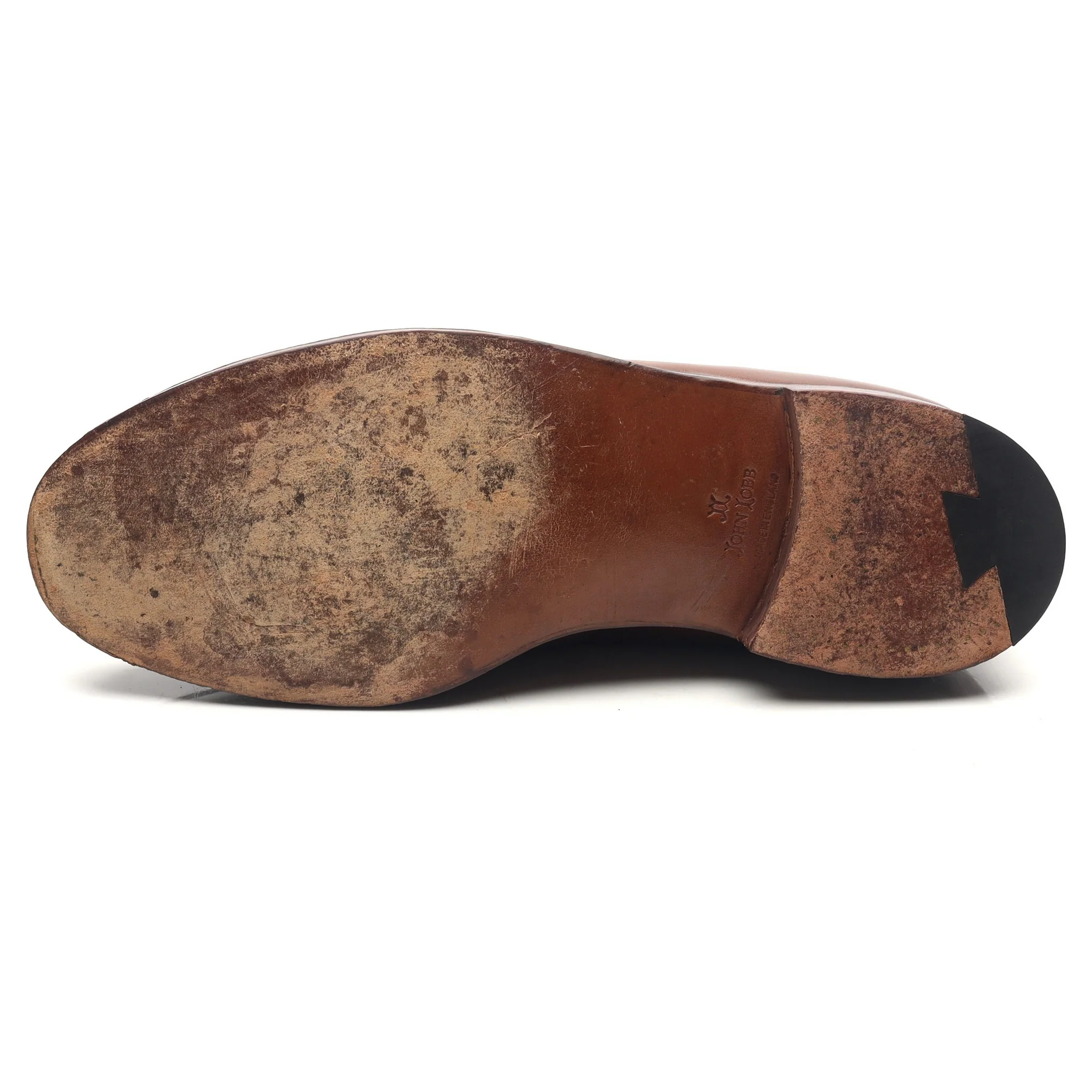 'Barros' Brown Leather Split Toe Derby UK 8.5 EE - Image 10
