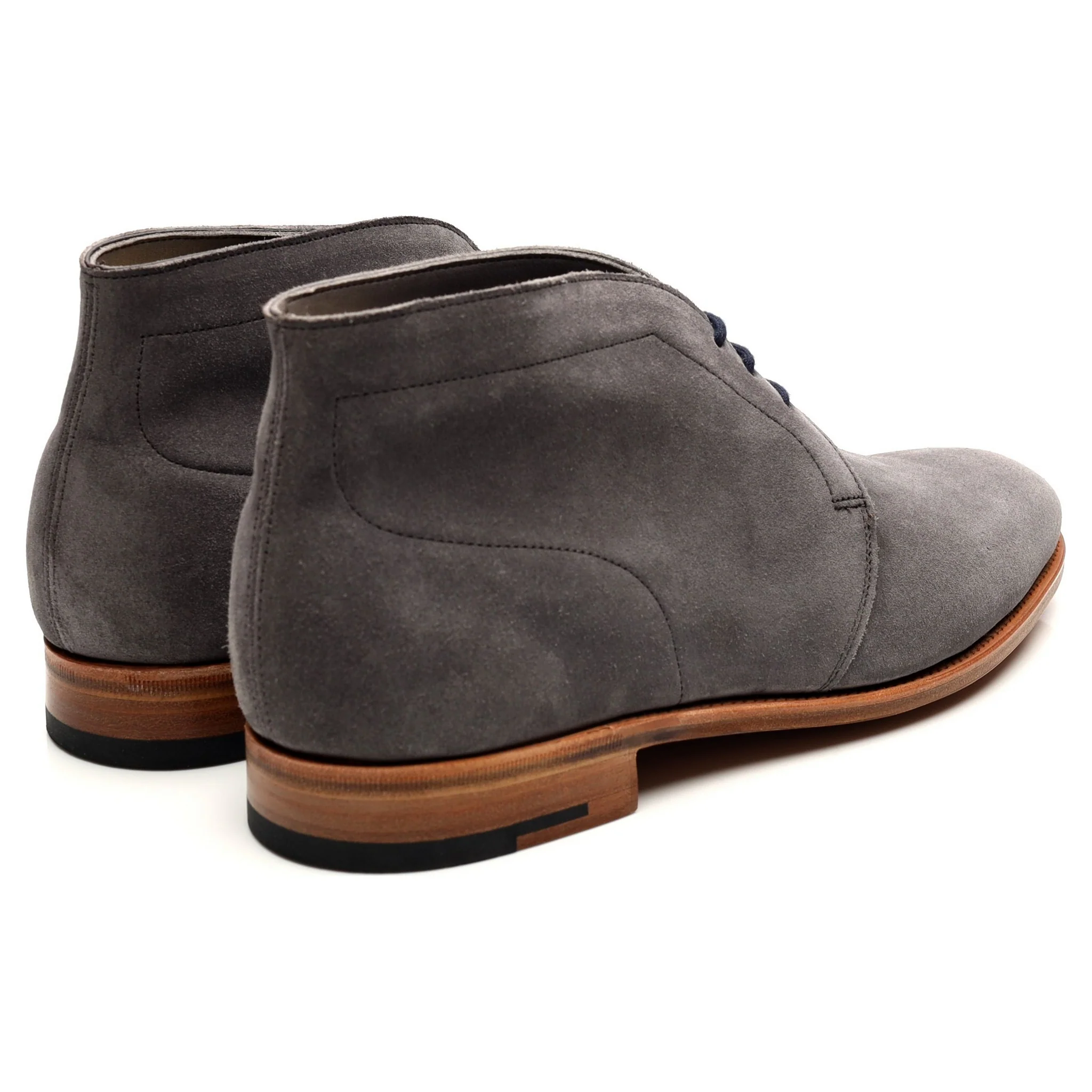 'Ferris' Grey Suede Chukka Boots UK 6.5 E - Image 5