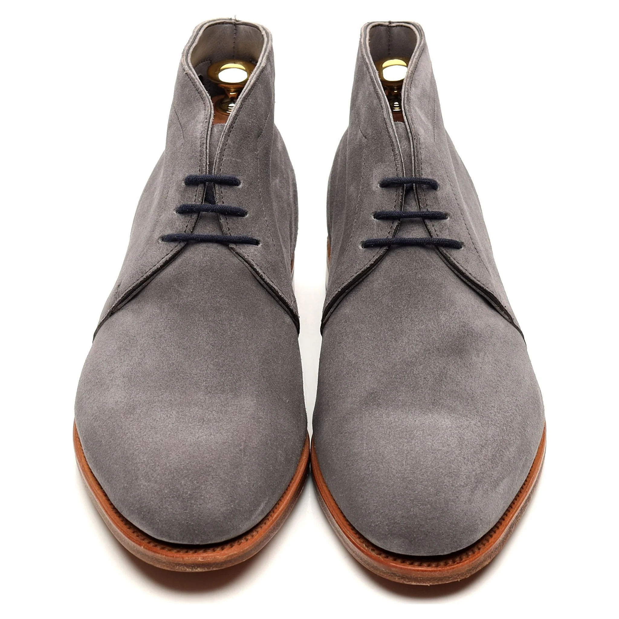 'Ferris' Grey Suede Chukka Boots UK 6.5 E - Image 9
