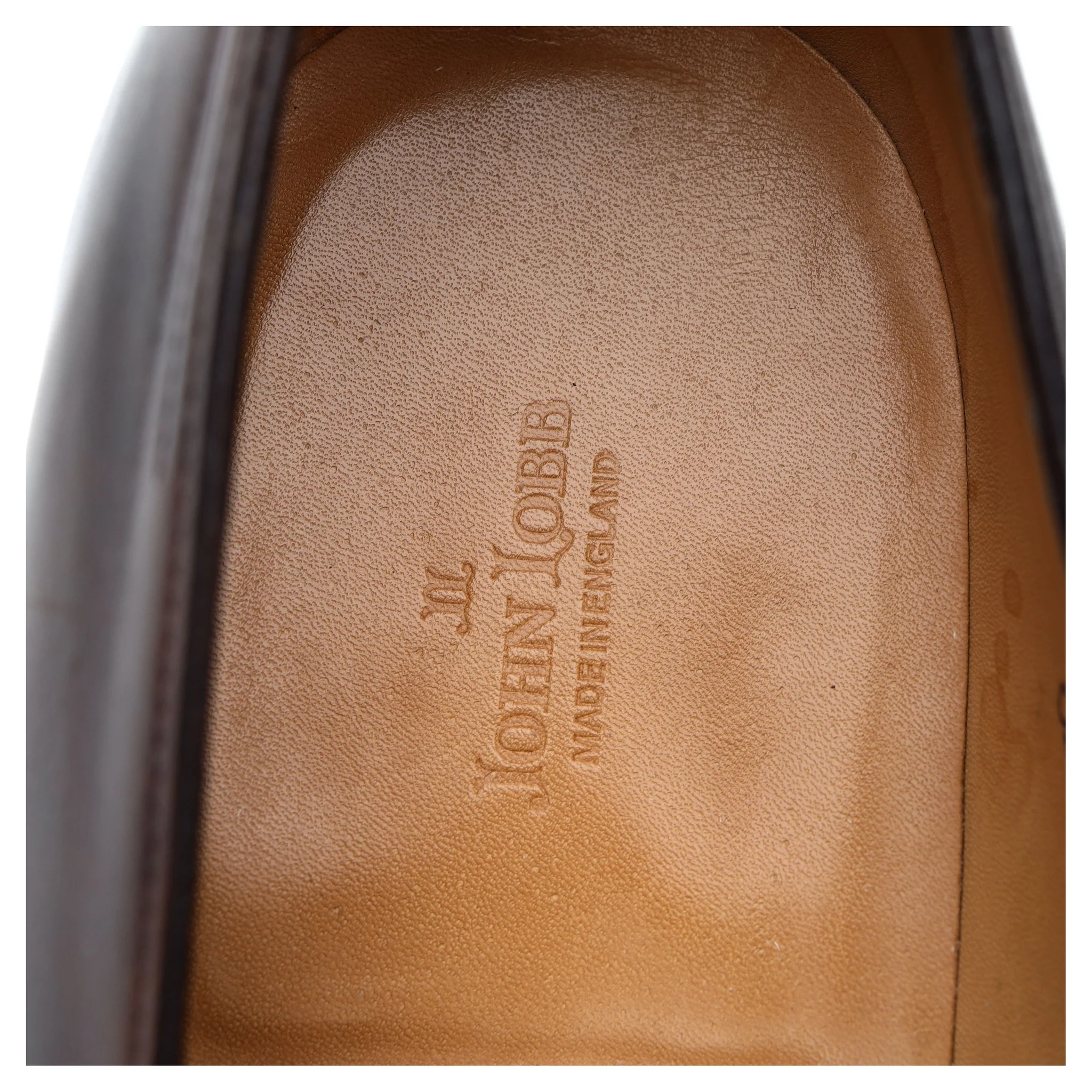 'Lopez' Dark Brown Museum Leather Loafers UK 8.5 E - Image 13
