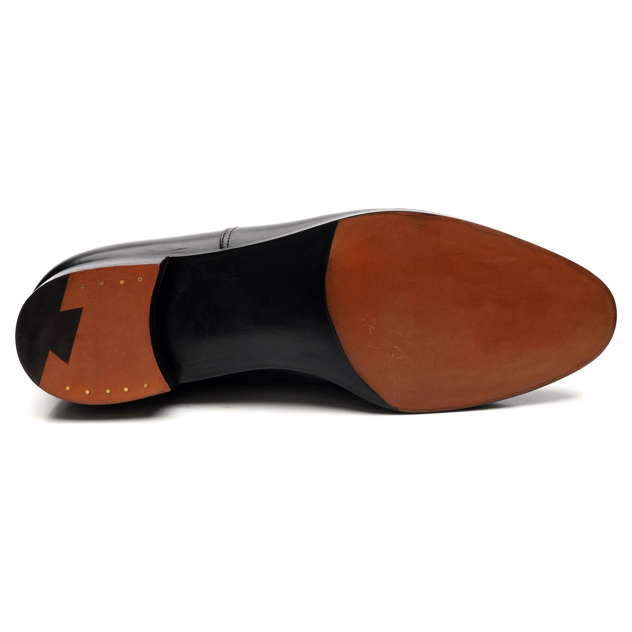 'Philip' Black Leather Oxford UK 10 E - Image 11
