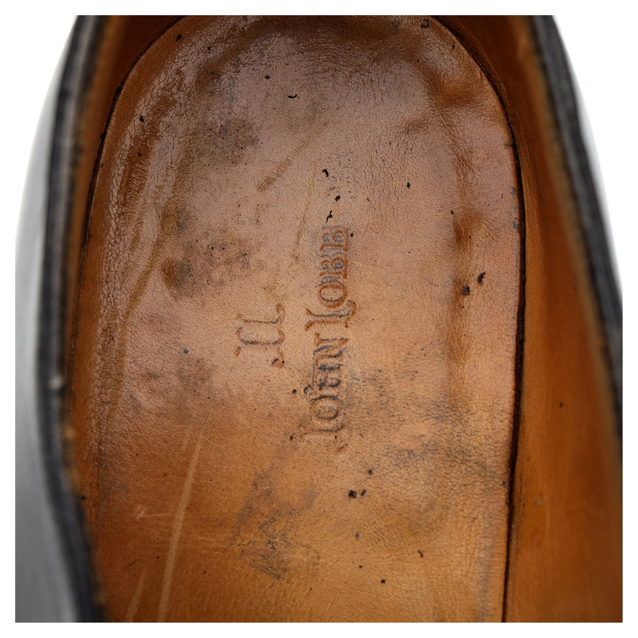 'Philip' Black Leather Oxford UK 10 E - Image 12