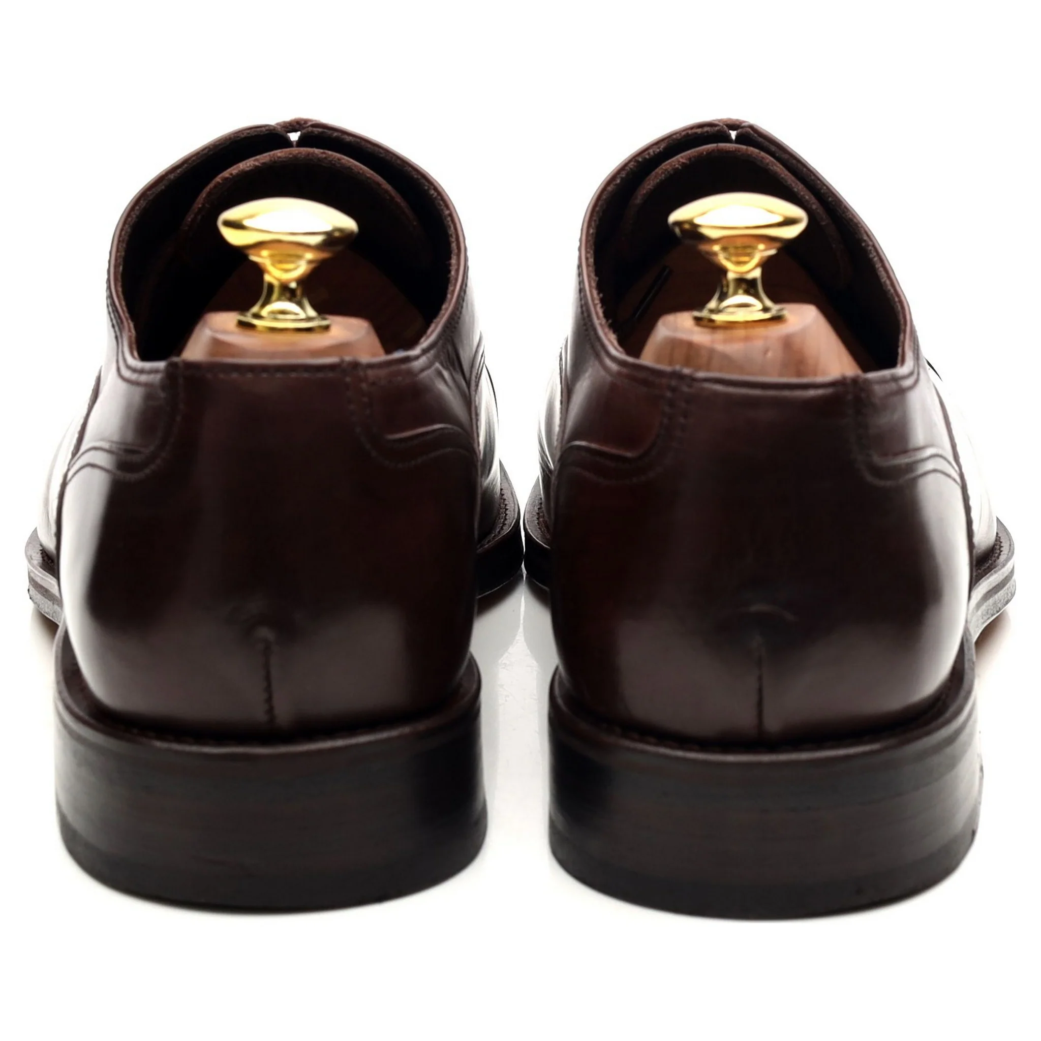 'Kingsway' Dark Brown Leather Oxford UK 9 - Image 7