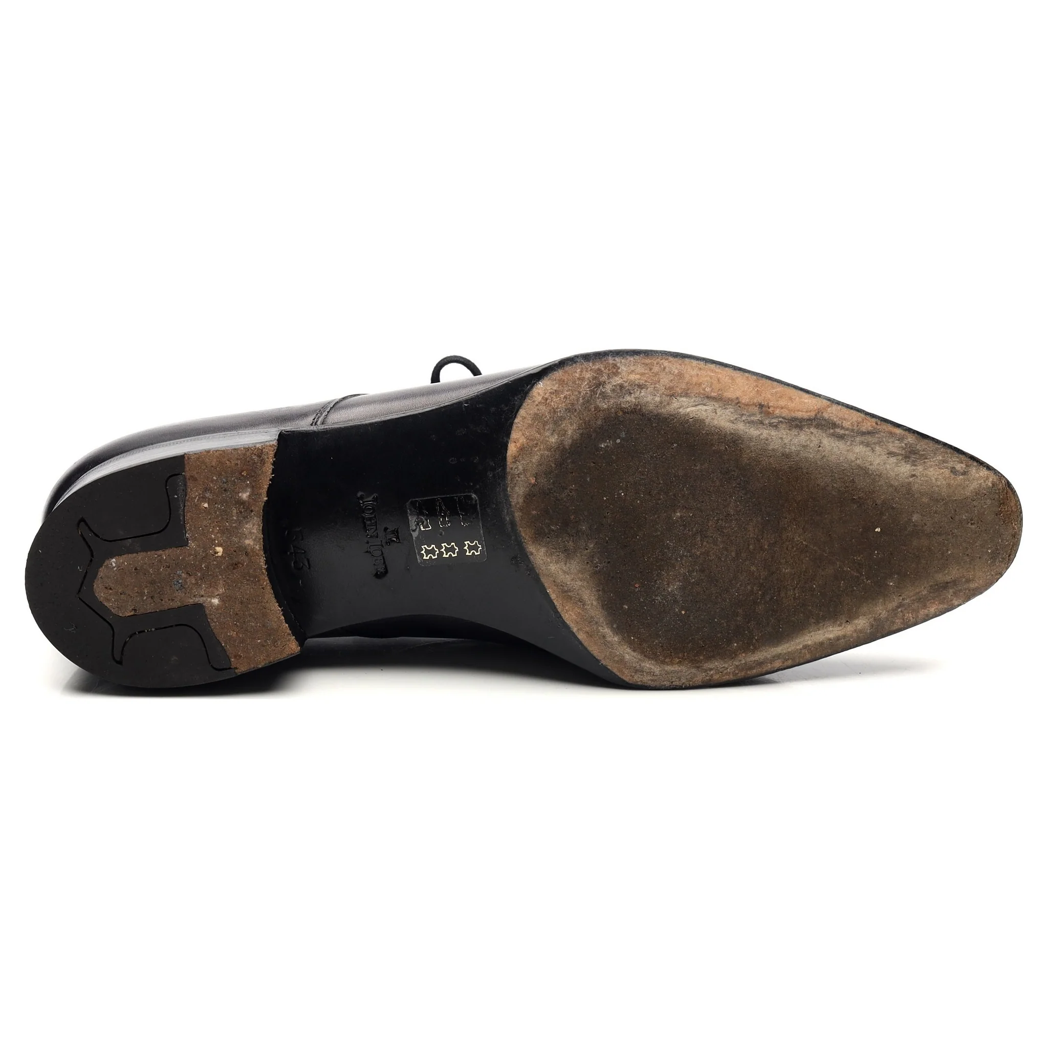 'Saint Crepin 2013' Black Museum Leather Derby UK 8.5 E - Image 12
