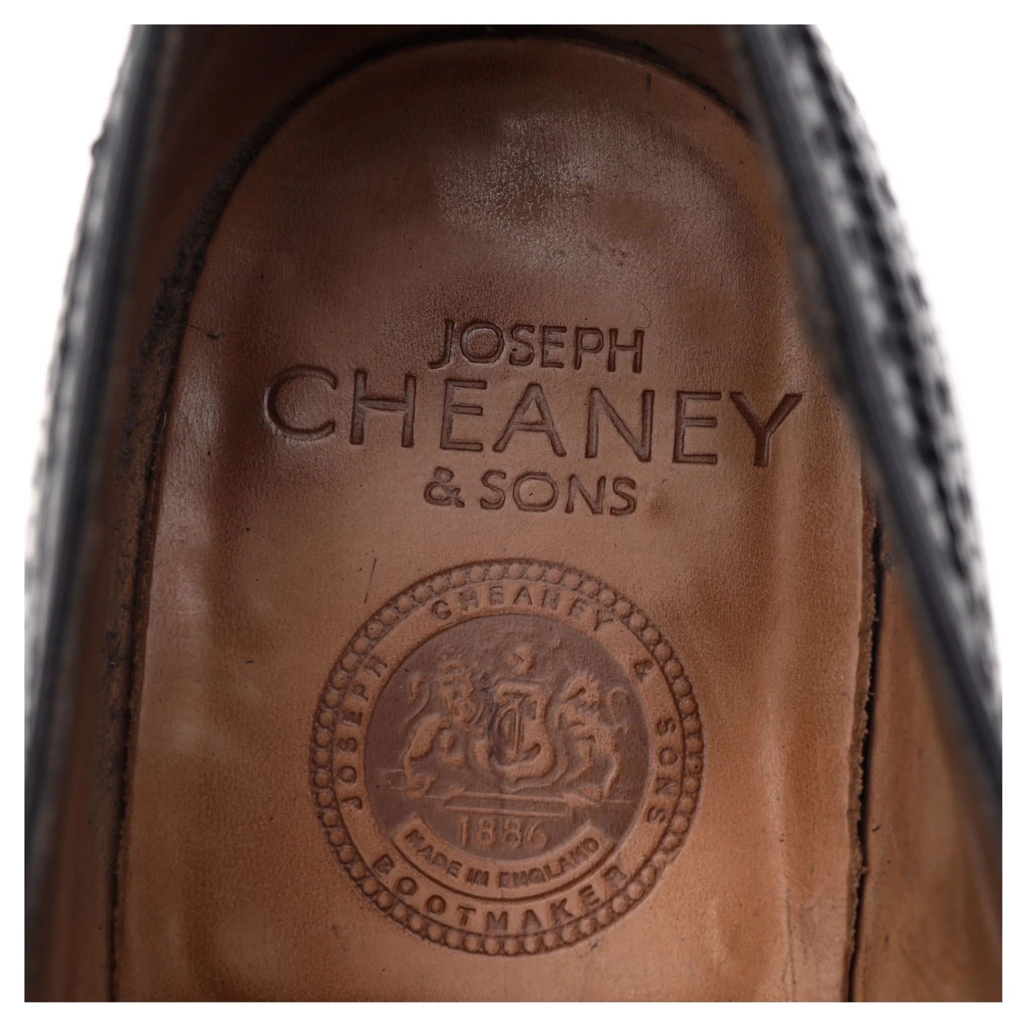'Broad II' Black Leather Brogues UK 9.5 G - Image 12