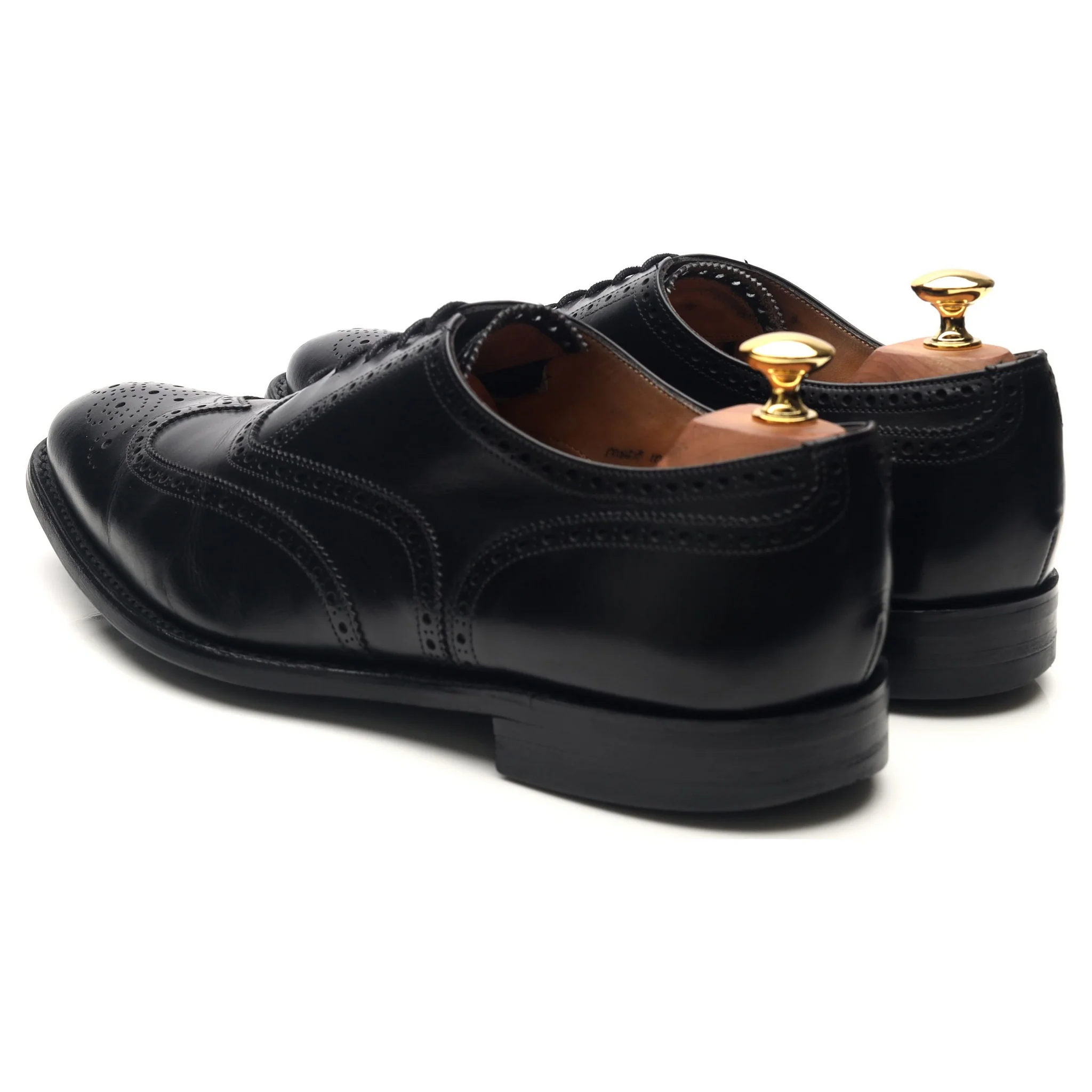 'Broad II' Black Leather Brogues UK 9.5 G - Image 3