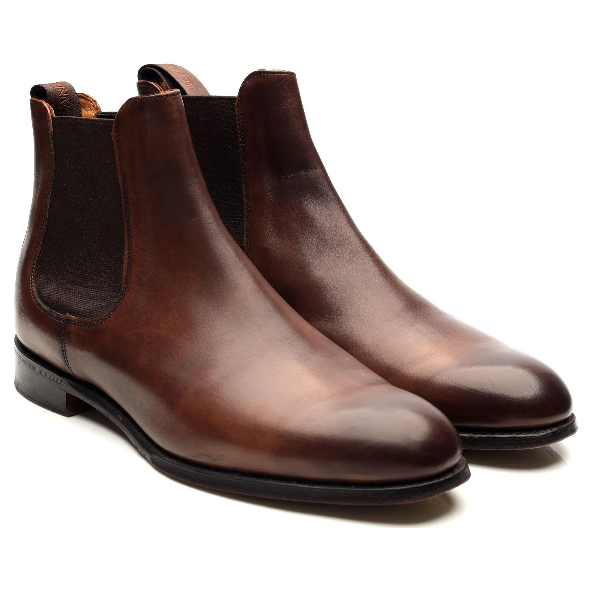 Women's 'Clara' Brown Leather Chelsea Boots UK 5.5 D - Image 7