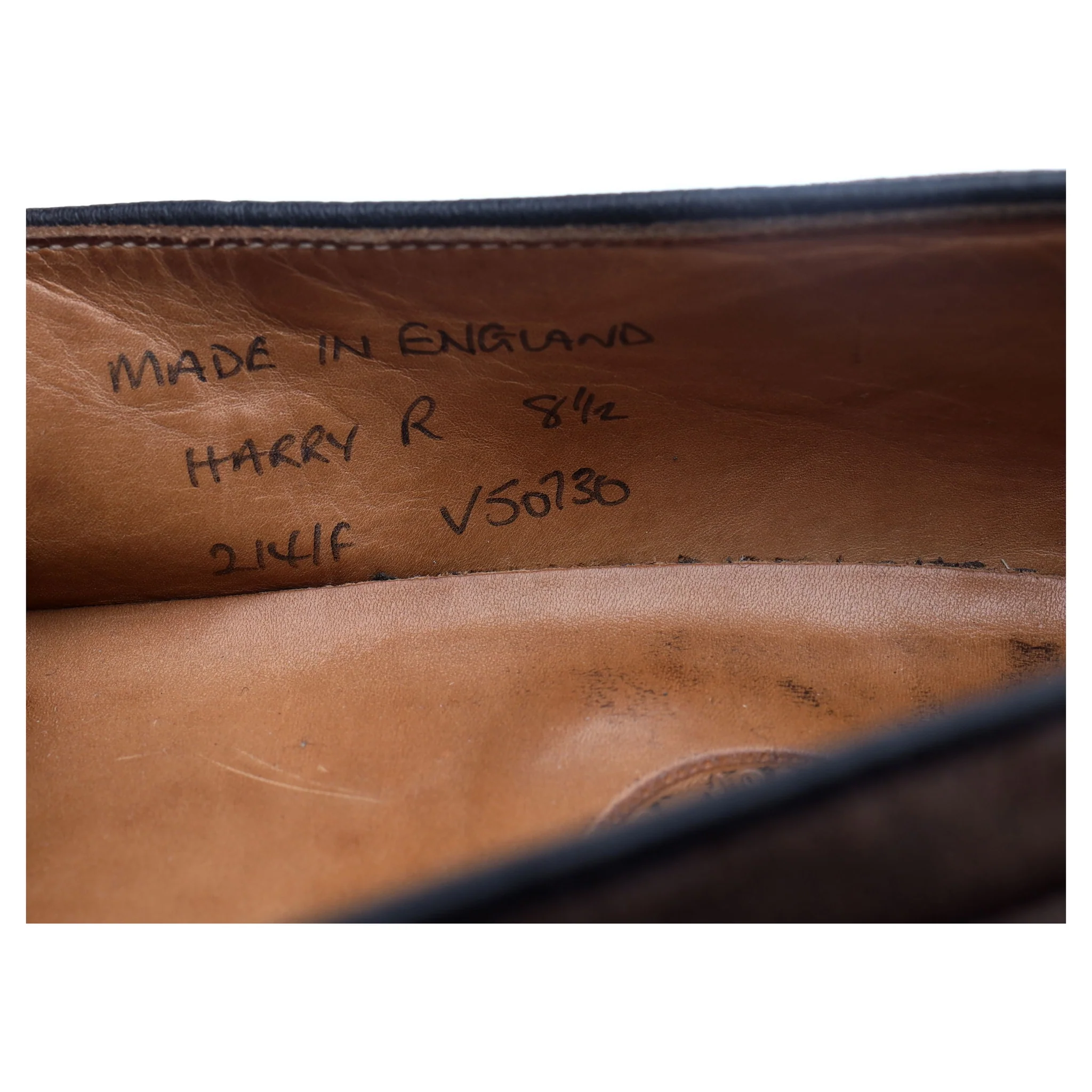 'Harry' Brown Suede Tassel Loafers UK 8.5 F - Image 12