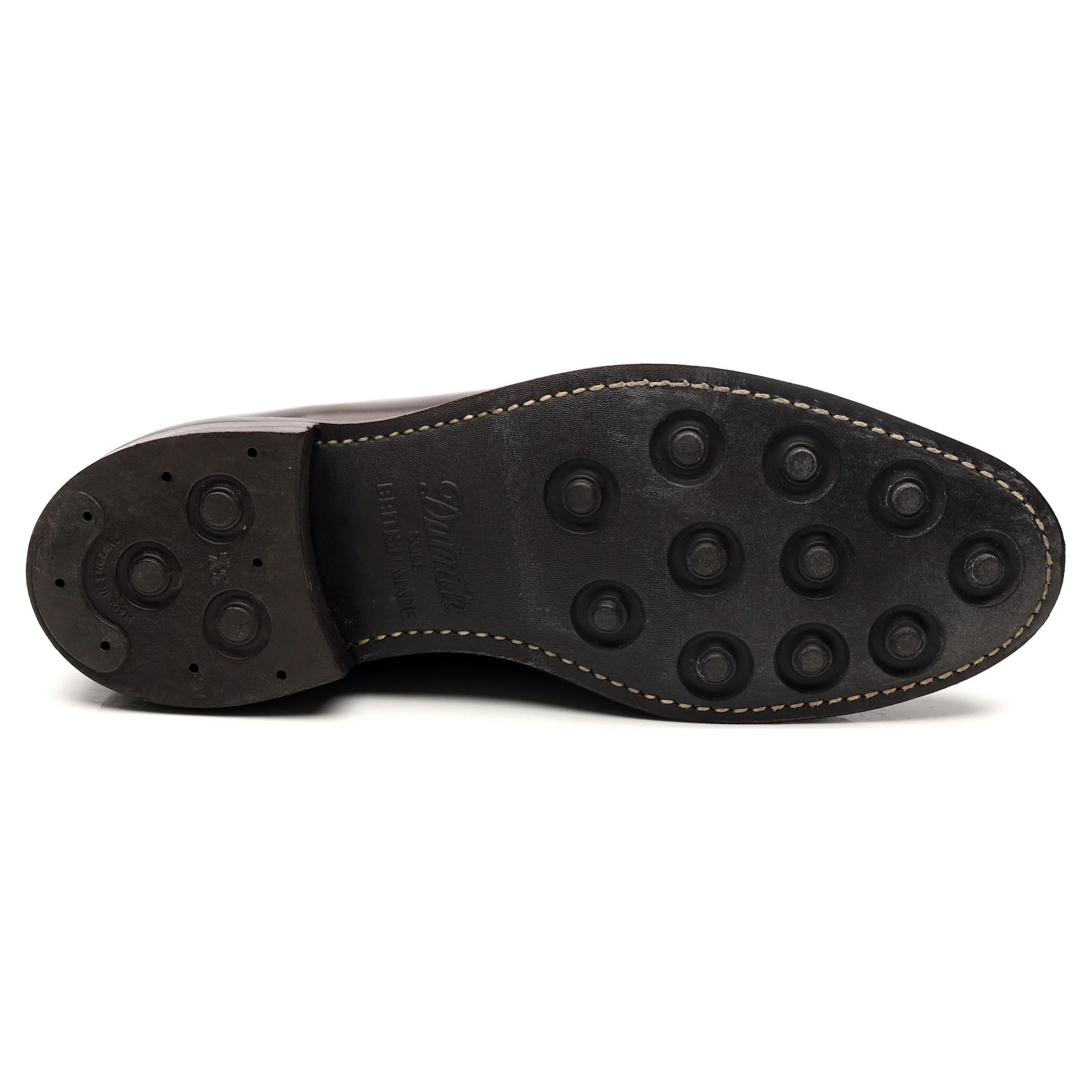 'Howard' Burgundy Leather Loafers UK 9 F - Image 11