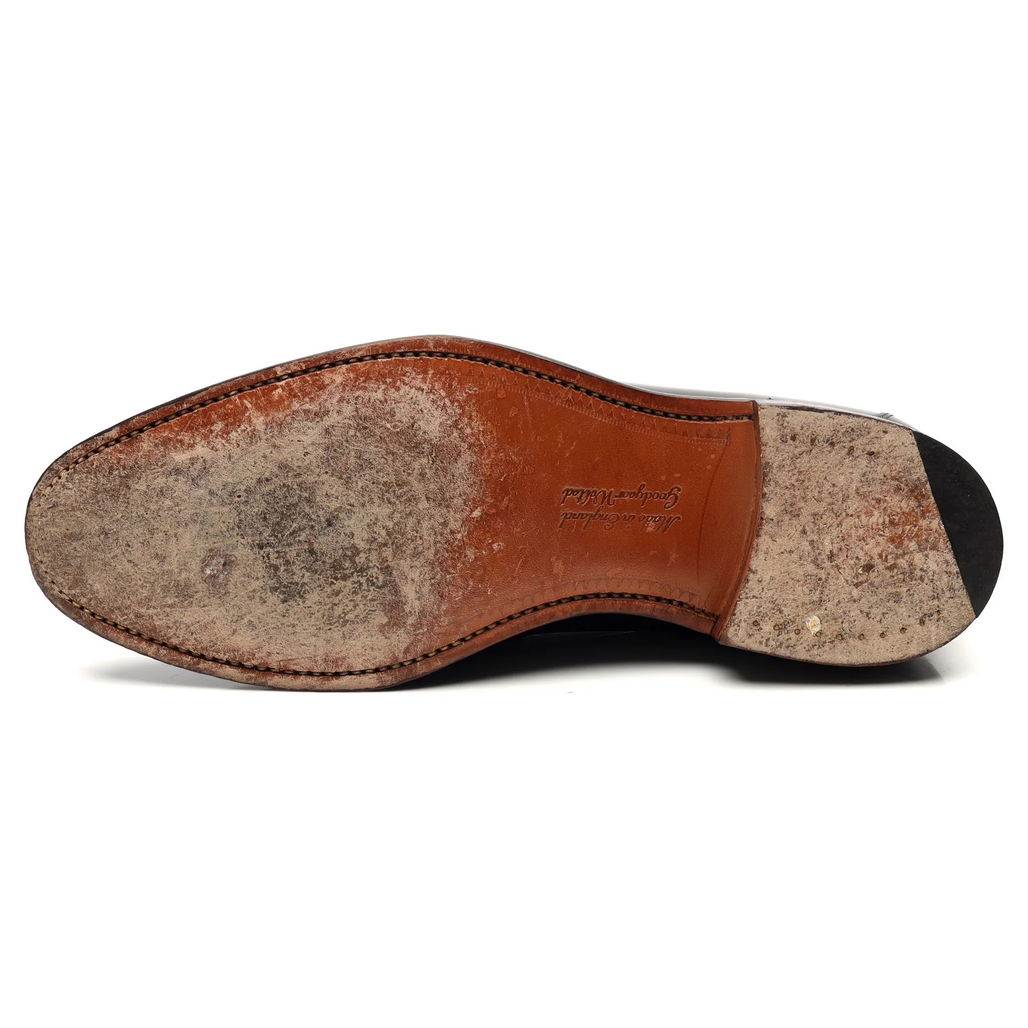 'Wilbur' Dark Brown Leather Loafers UK 8.5 - Image 10
