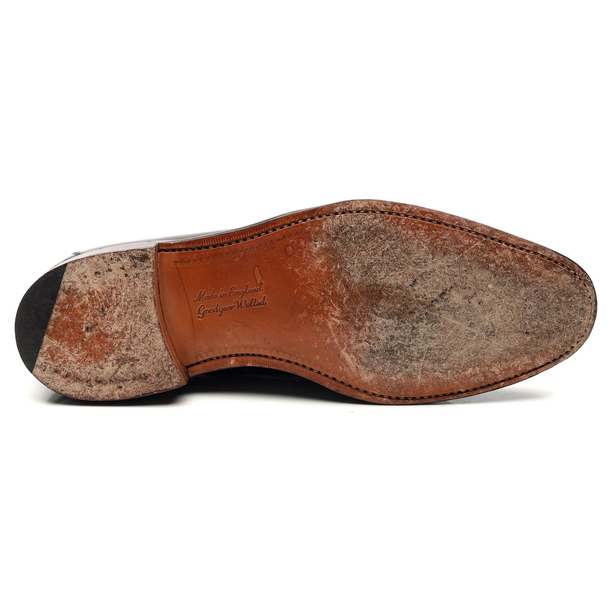 'Wilbur' Dark Brown Leather Loafers UK 8.5 - Image 11