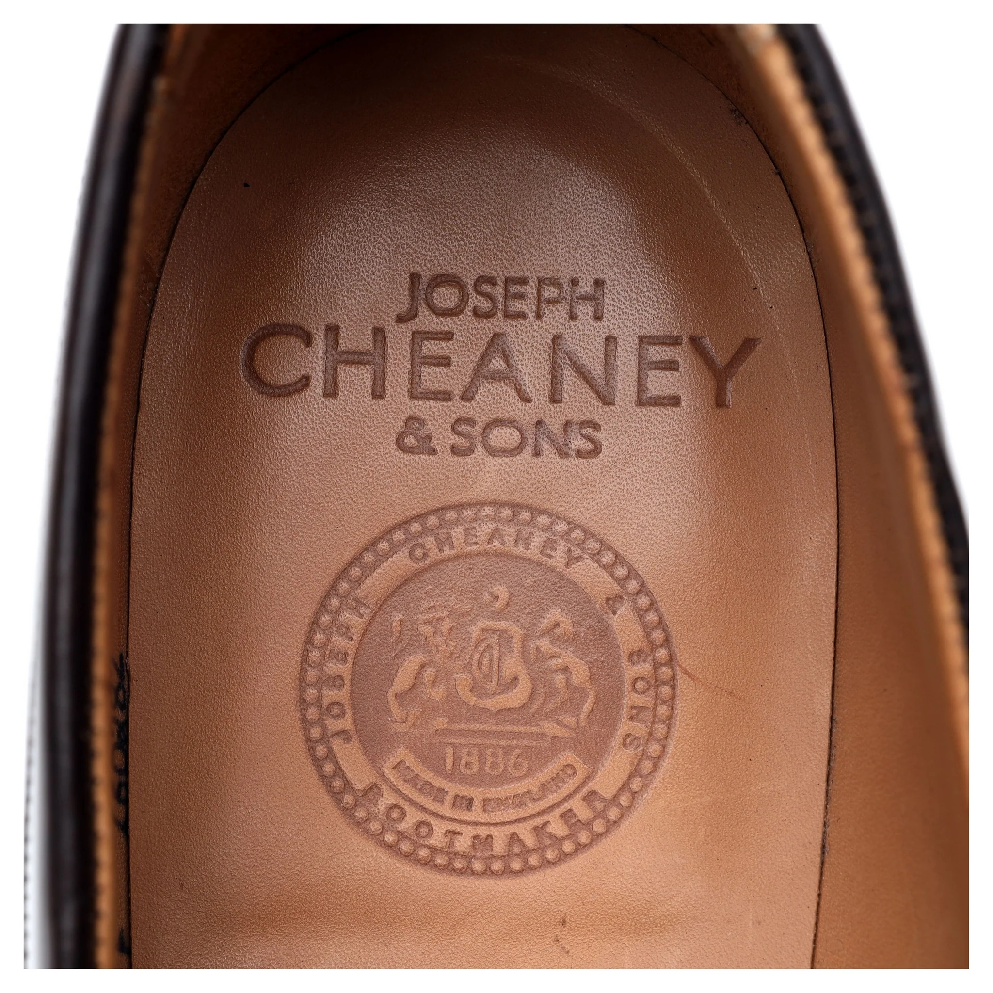 'Wilbur' Dark Brown Leather Loafers UK 8.5 - Image 12