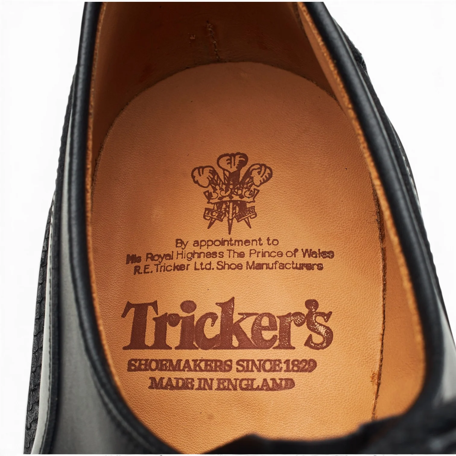 Black Leather Derby UK 9.5 - Image 6