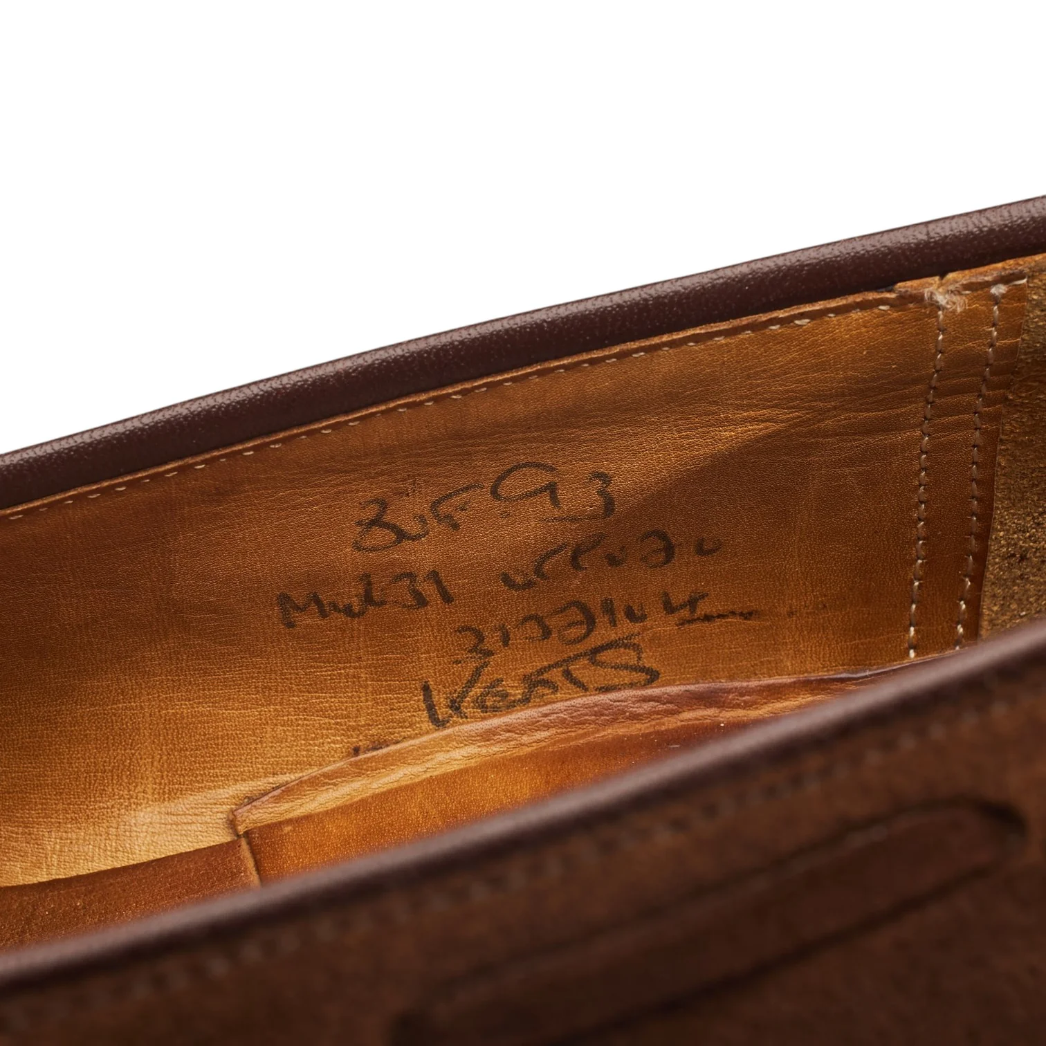'Keats' Brown Suede Tassel Loafers UK 8 F - Image 7
