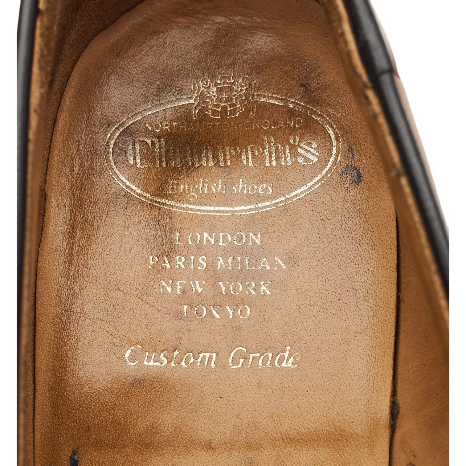 'Keats II' Tan Brown Leather Tassel Loafers UK 11 G - Image 6