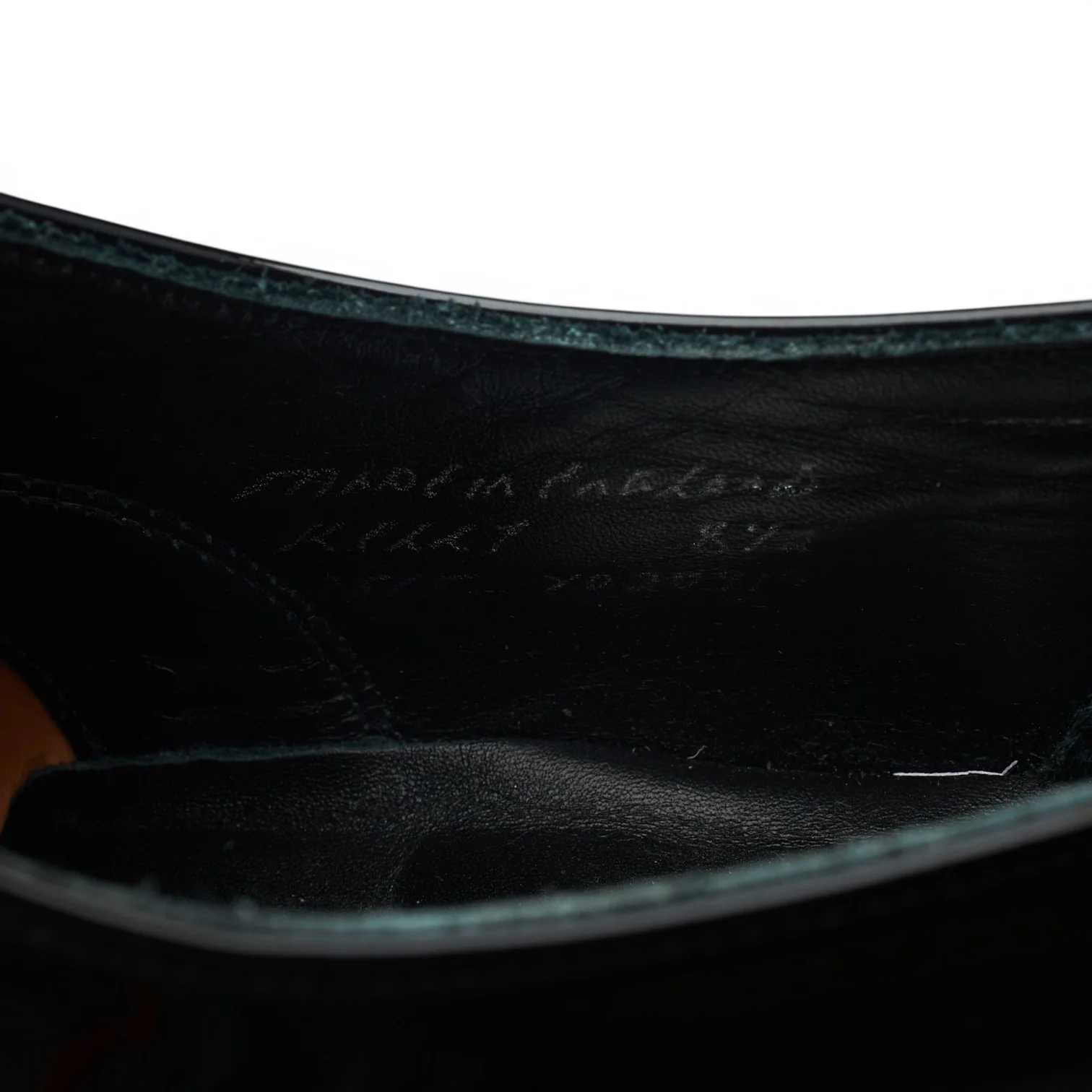 'Kelly' Black Patent Leather Oxford UK 8.5 F - Image 7