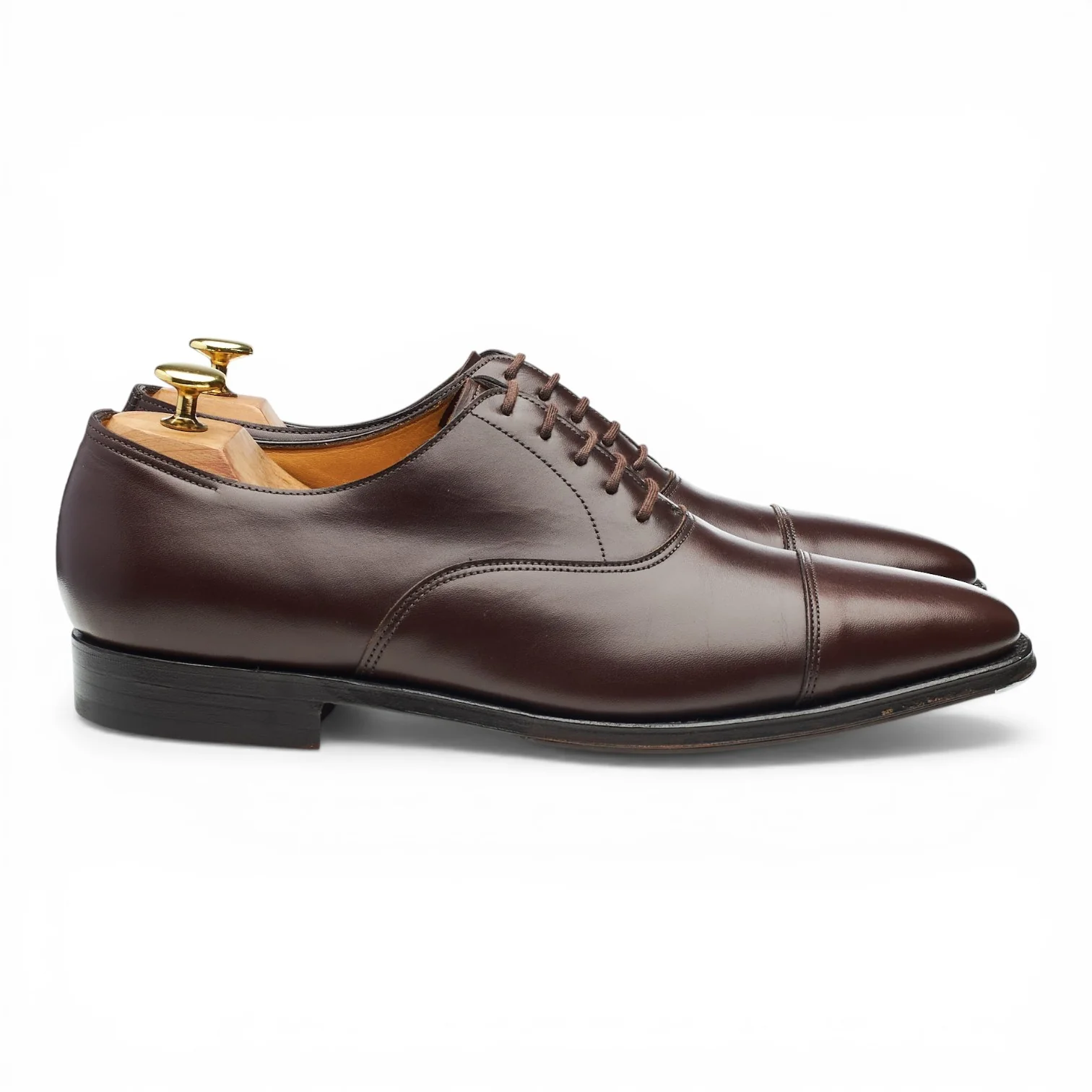 'Kennet' Dark Brown Leather Oxford UK 9 E