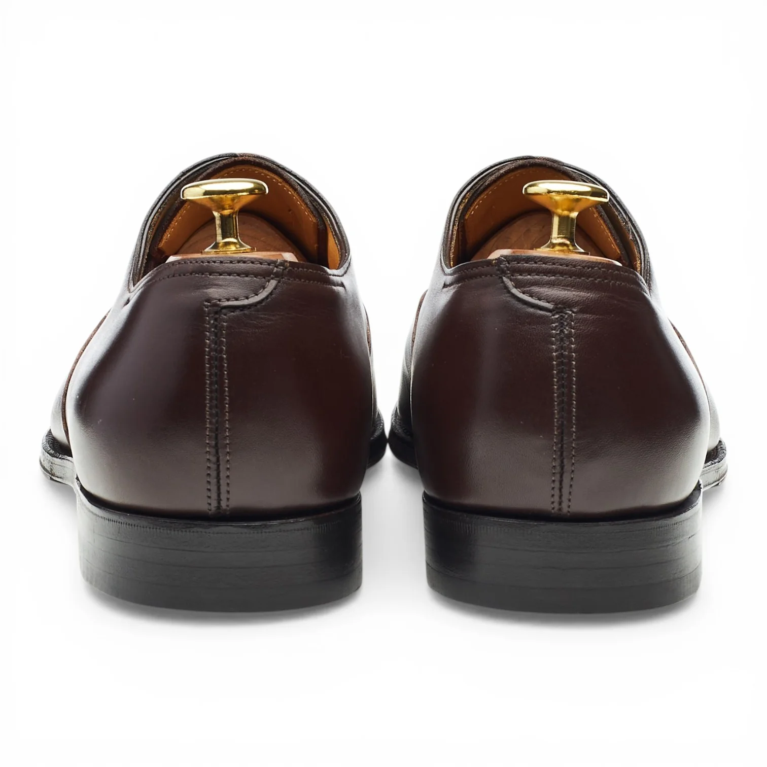 'Kennet' Dark Brown Leather Oxford UK 9 E - Image 4