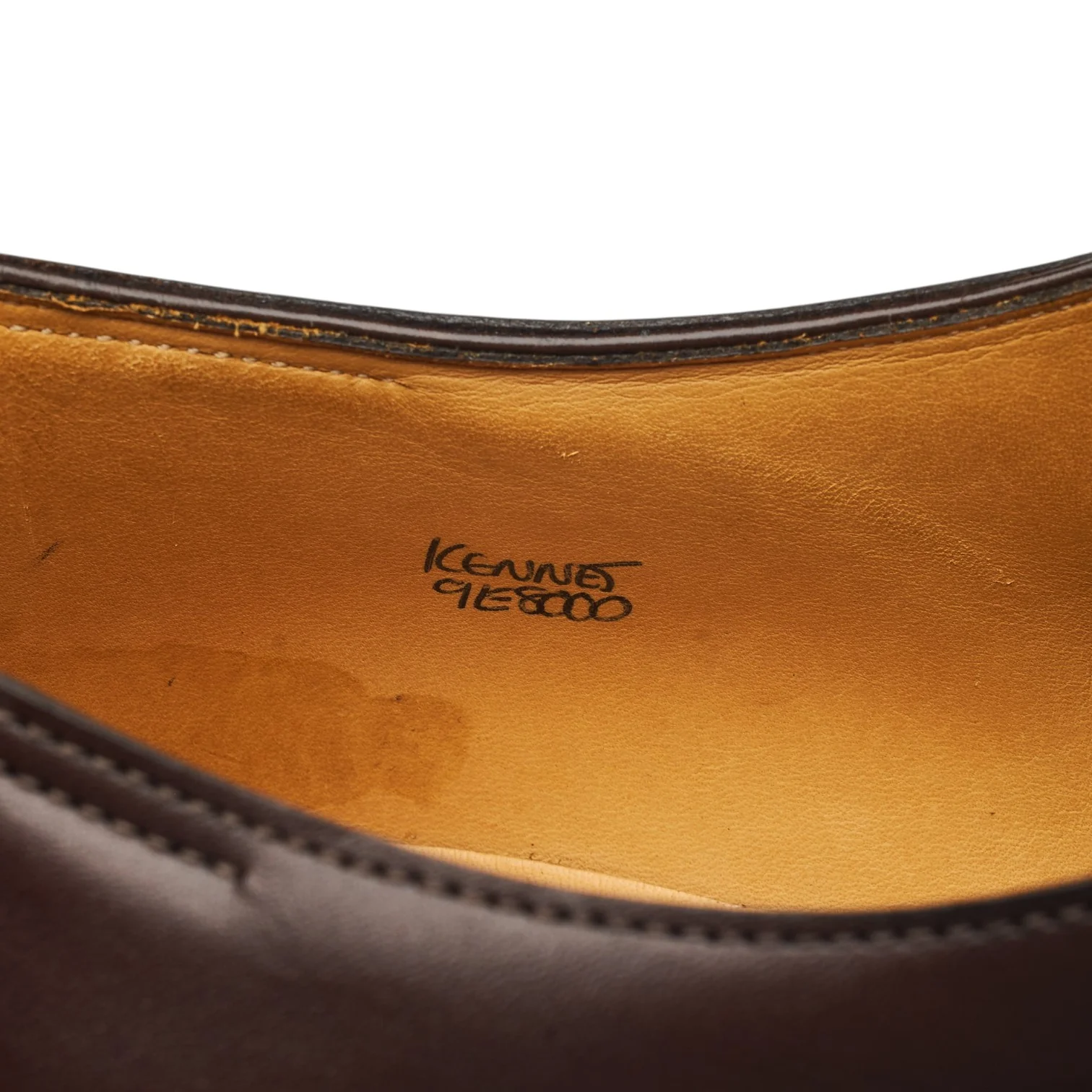 'Kennet' Dark Brown Leather Oxford UK 9 E - Image 7