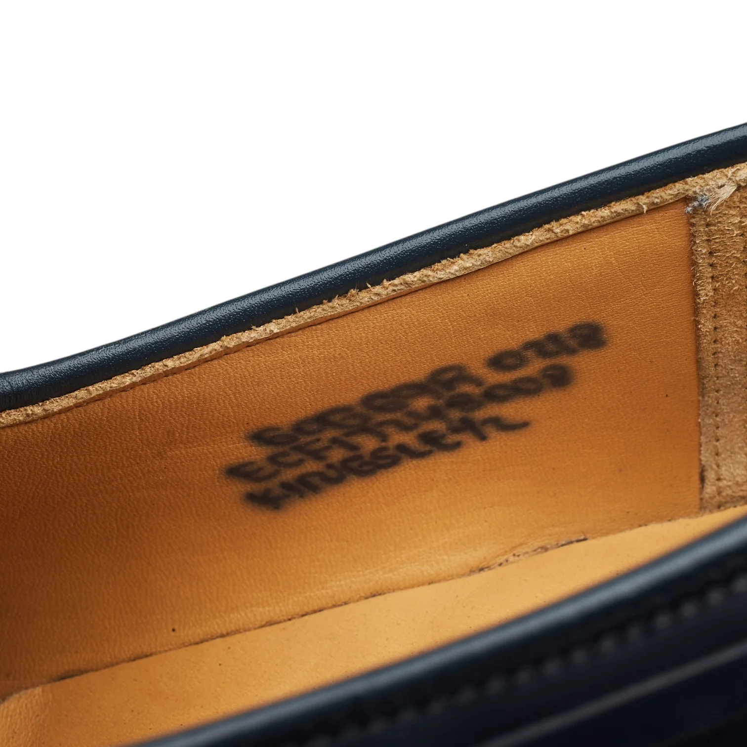 'Kingsley 2' Navy Blue Leather Tassel Loafers UK 6 G - Image 7