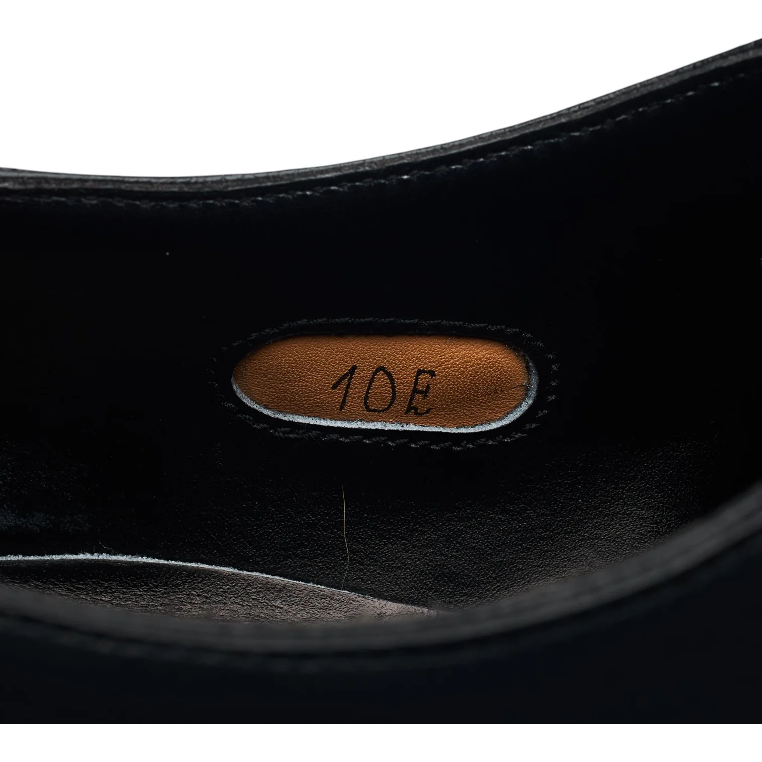 Kingsman Black Leather Oxford UK 10 E - Image 7