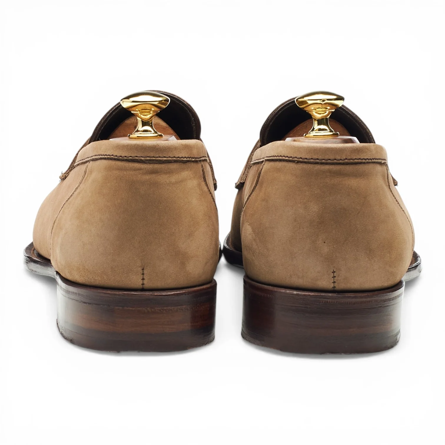 Kingsman 'Newport II' Stone Nubuck Loafers UK 11 E - Image 4