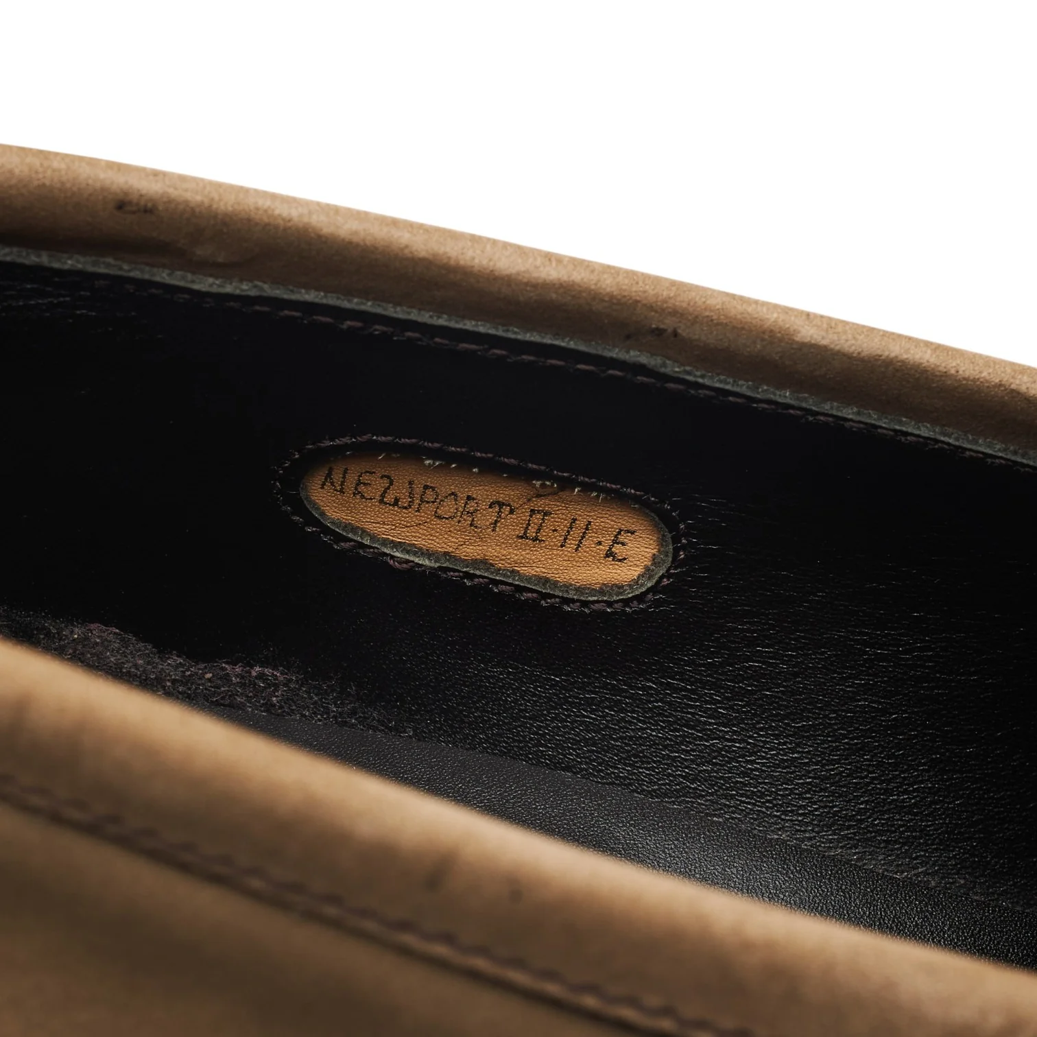 Kingsman 'Newport II' Stone Nubuck Loafers UK 11 E - Image 7