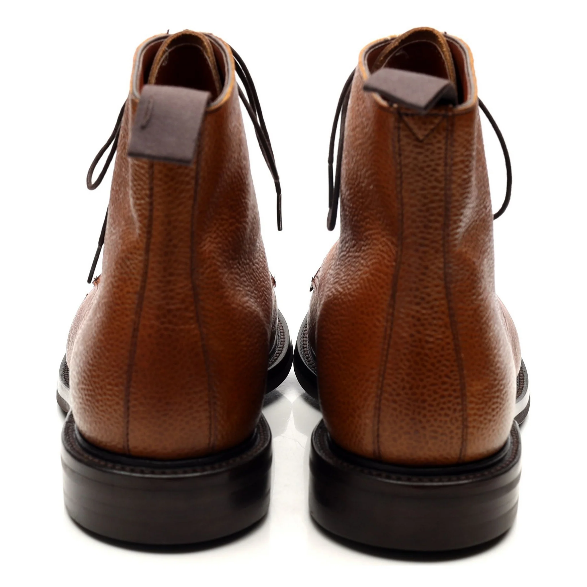 Kingsman 'Taron' Tan Brown Leather Boots UK 10 E - Image 4