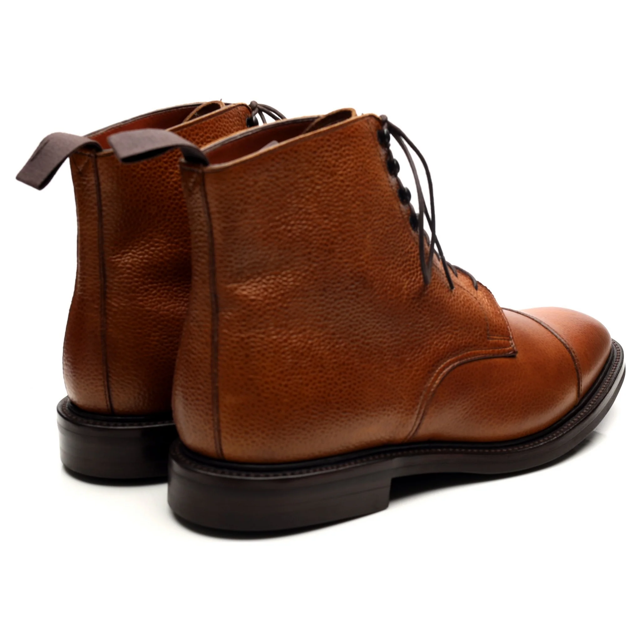 Kingsman 'Taron' Tan Brown Leather Boots UK 10 E - Image 5
