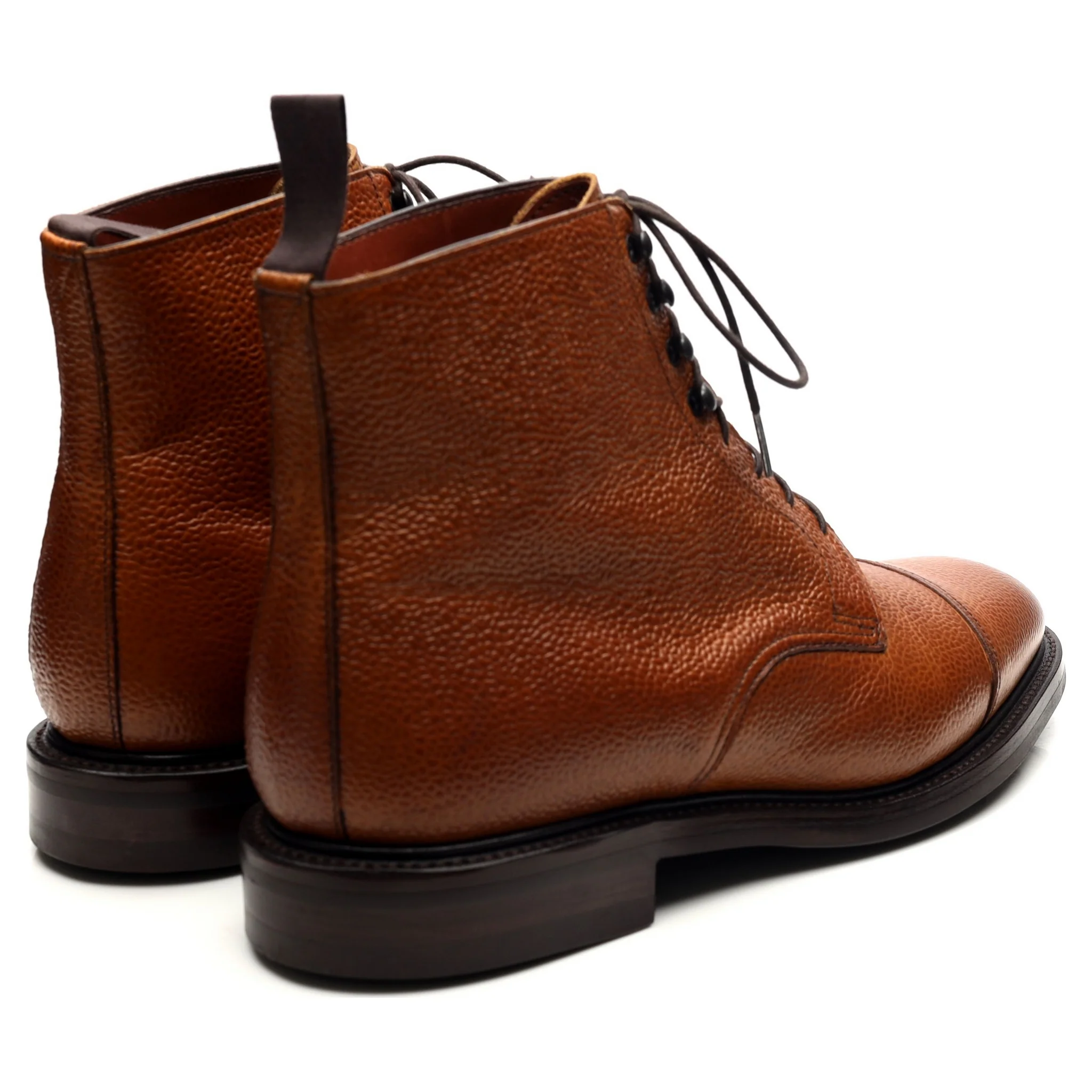 Kingsman 'Taron' Tan Brown Leather Boots UK 8.5 E - Image 5