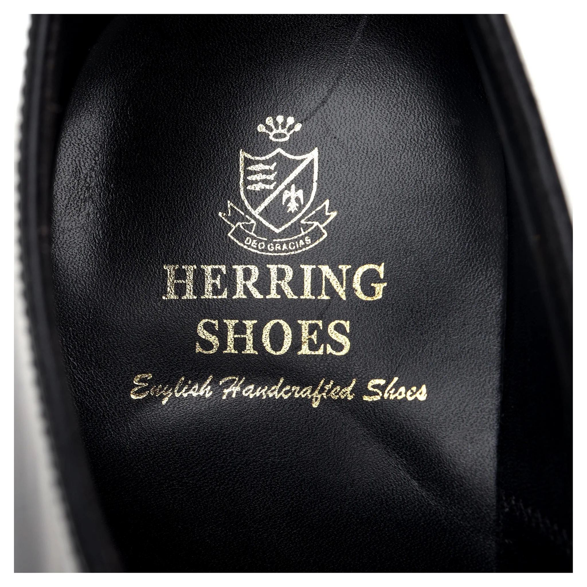 'Knightsbridge' Black Leather Oxford UK 10 F - Image 12