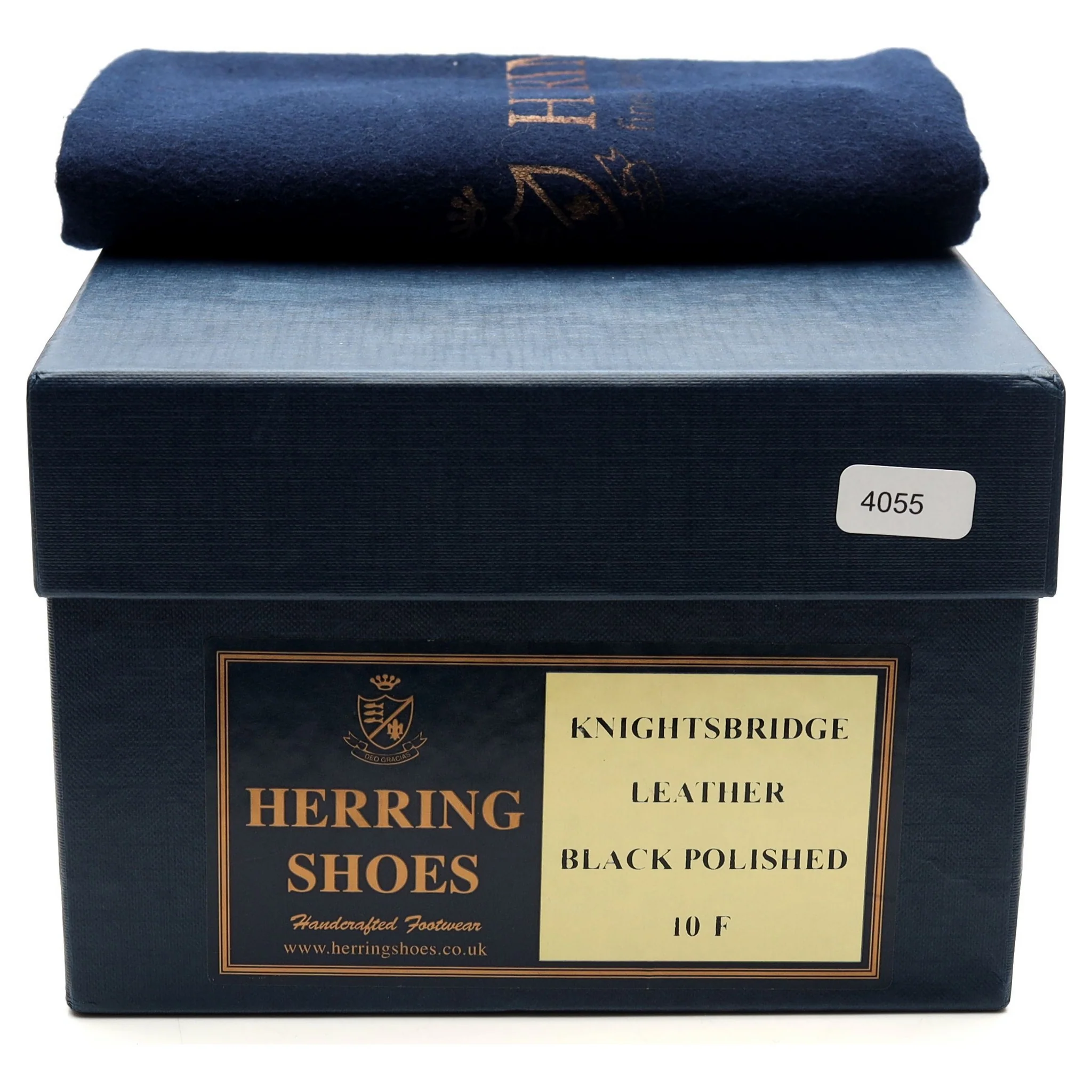 'Knightsbridge' Black Leather Oxford UK 10 F - Image 14