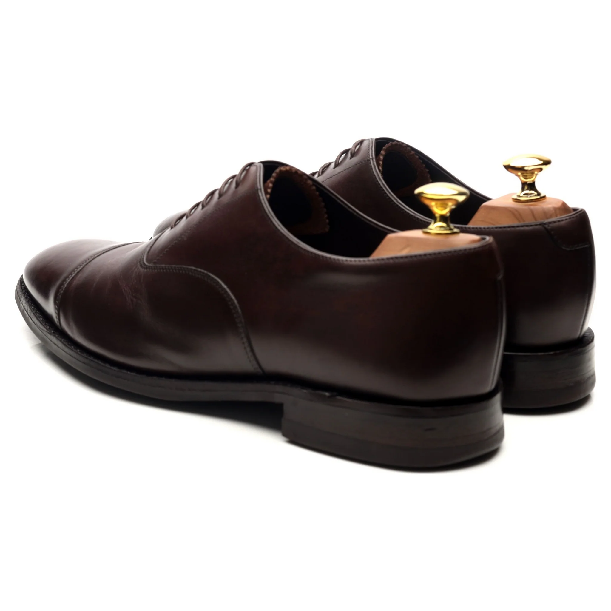 'Knightsbridge' Dark Brown Leather UK 8.5 F - Image 3