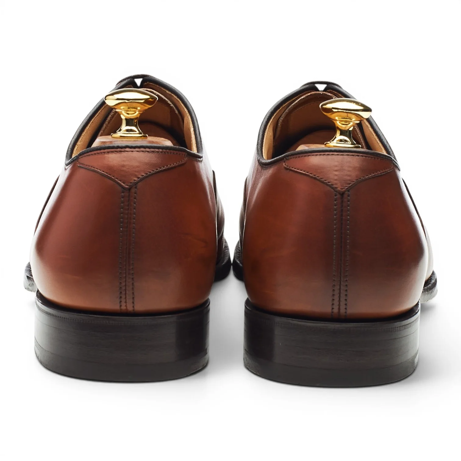 'Lapworth' Tan Brown Leather Oxford UK 12 F - Image 4