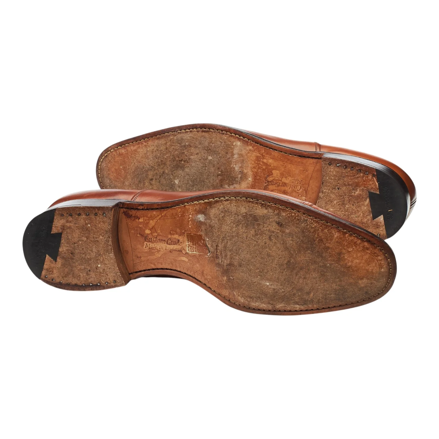 'Lapworth' Tan Brown Leather Oxford UK 12 F - Image 5