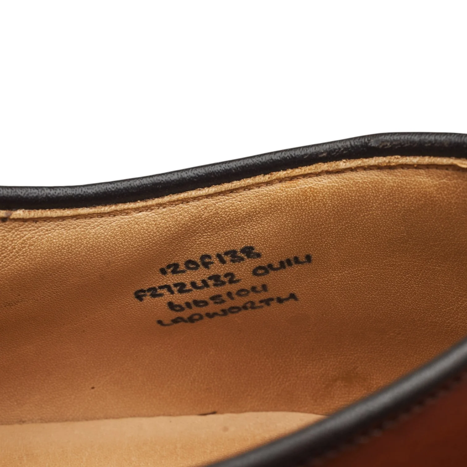 'Lapworth' Tan Brown Leather Oxford UK 12 F - Image 7