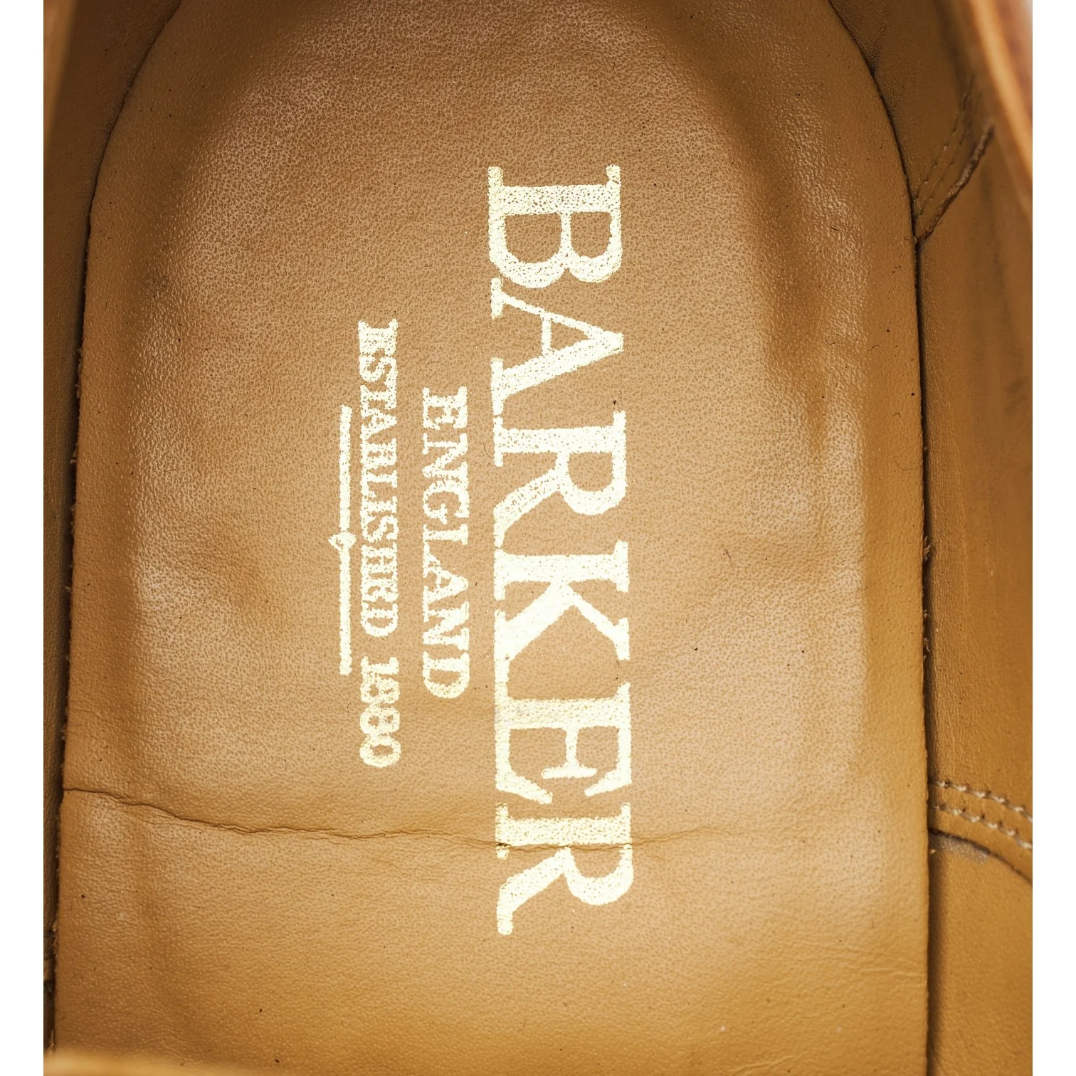 'Larry' Tan Brown Leather Derby Brogues UK 10 G - Image 6