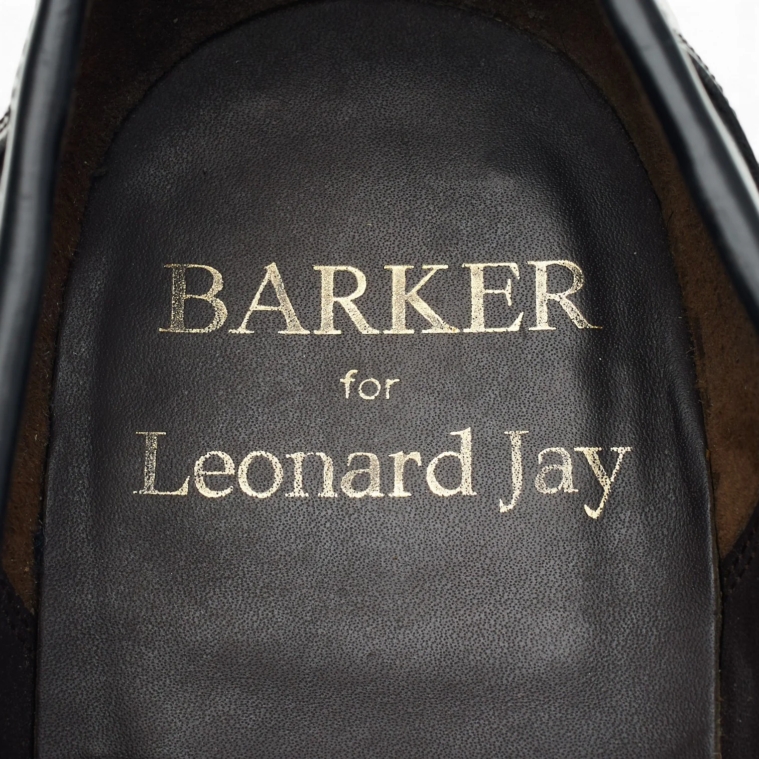 Leonard Jay Black Leather Loafers UK 13 F - Image 6