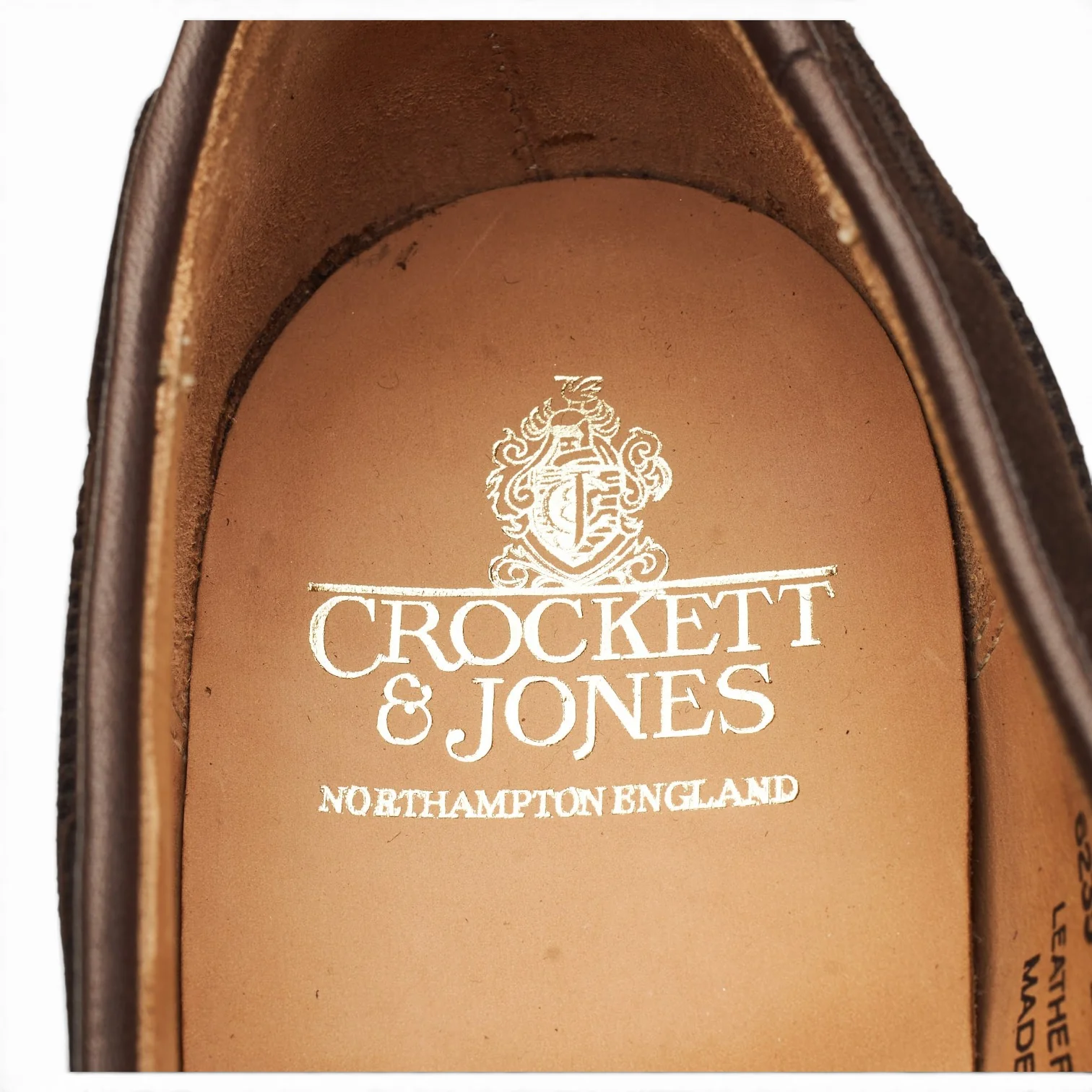 'Lichfield' Dark Brown Suede Tassel Loafers UK 7.5 E - Image 6