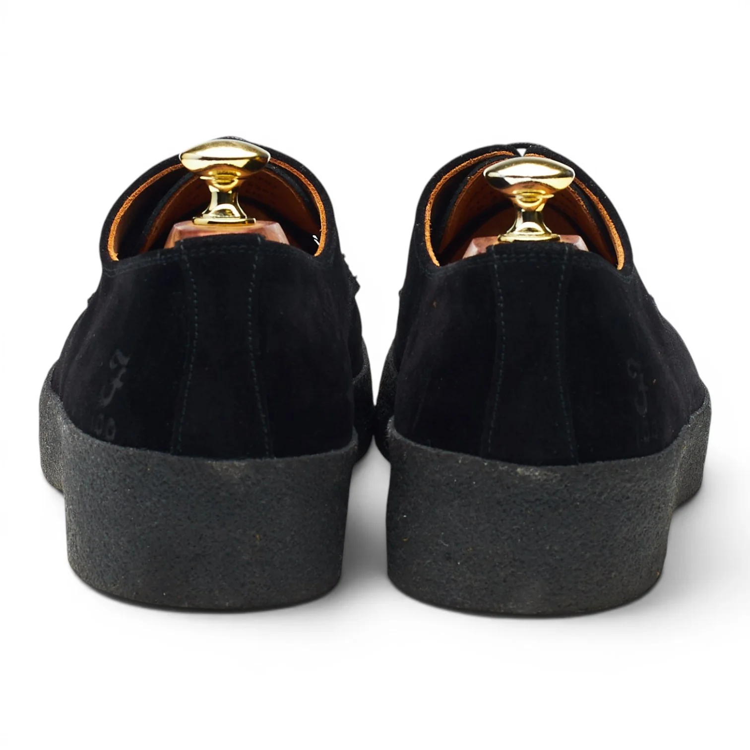 'Lo Top' Black Suede Derby UK 8 F - Image 4