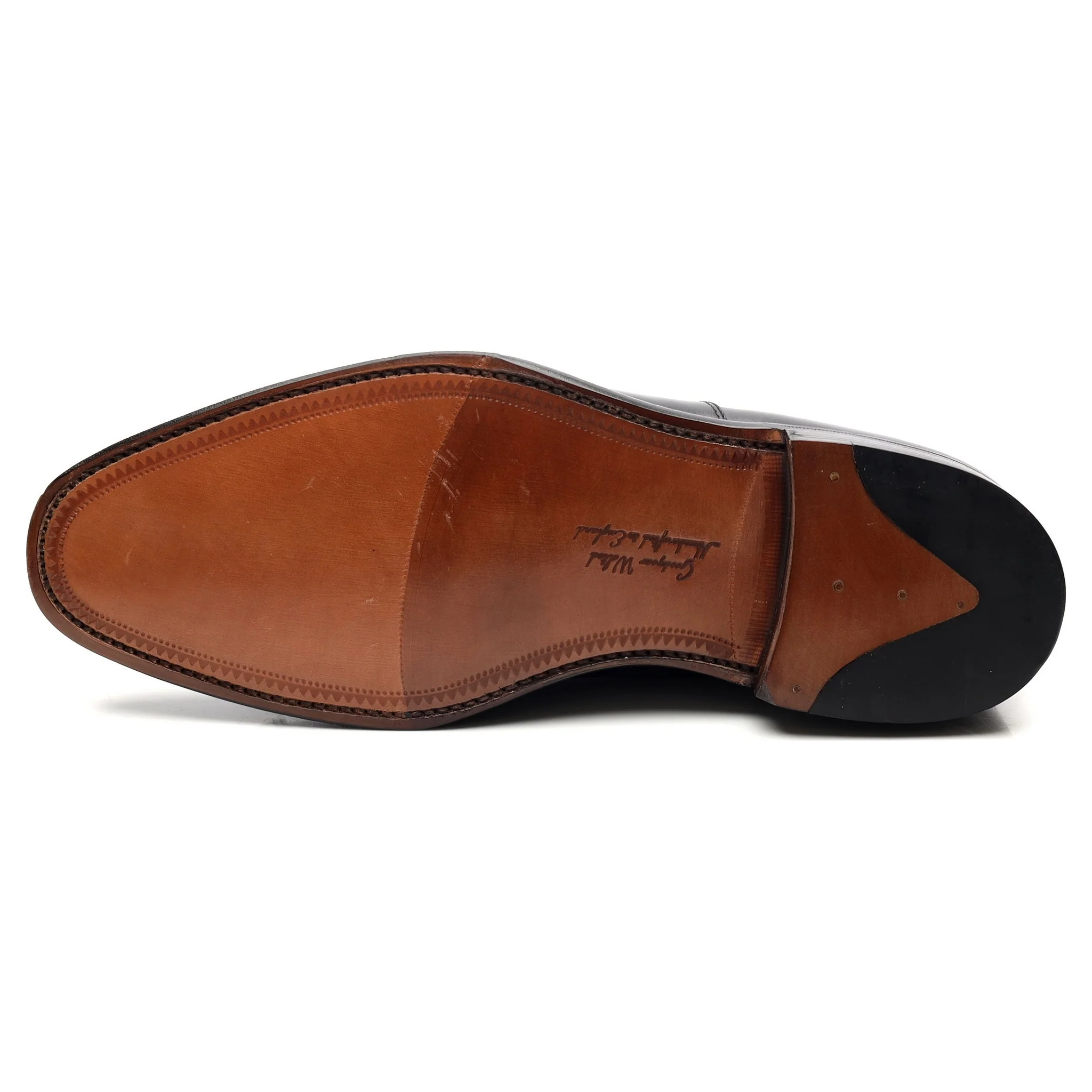 1880 'Aldwych' Black Leather Oxford UK 7 F - Image 11