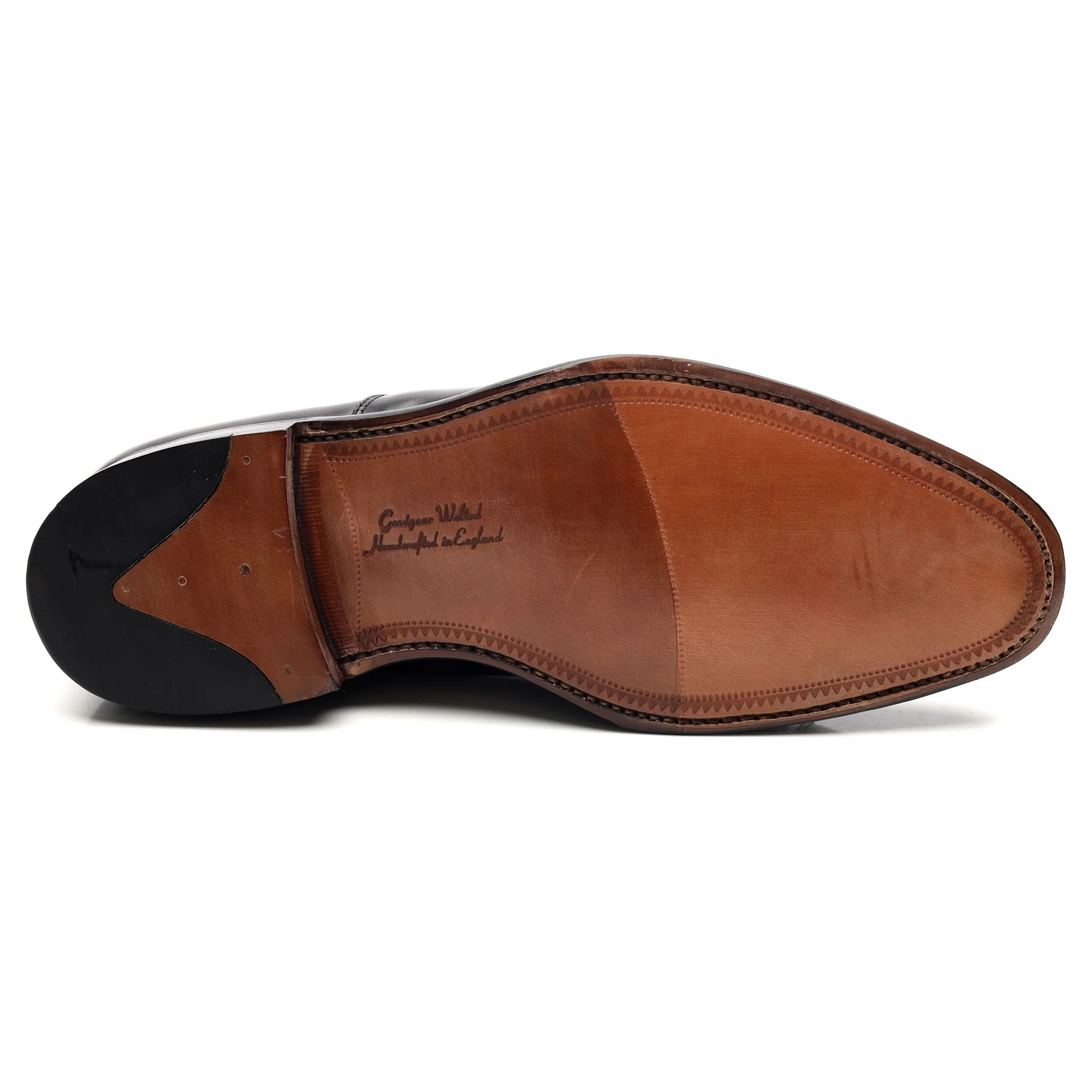 1880 'Aldwych' Black Leather Oxford UK 7 F - Image 12