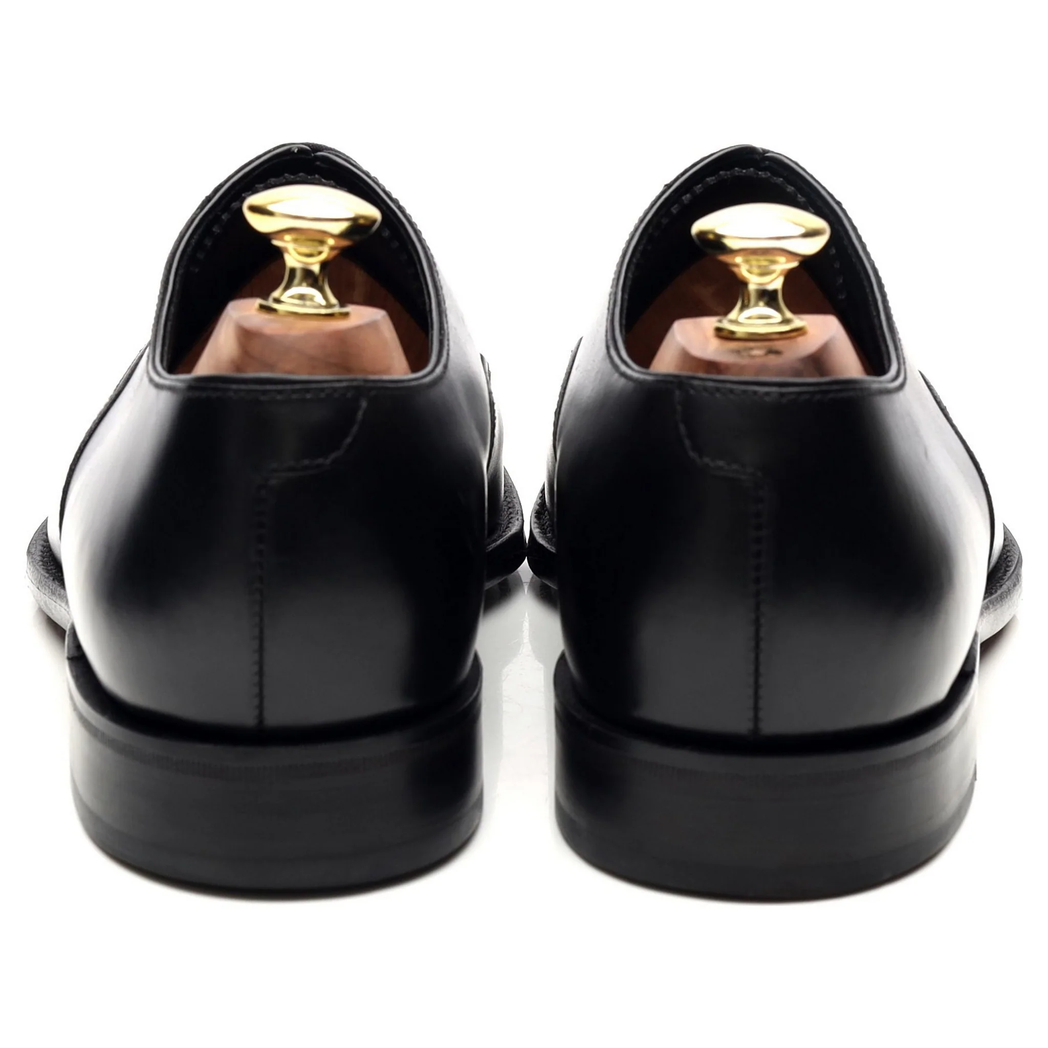 1880 'Aldwych' Black Leather Oxford UK 7 F - Image 5