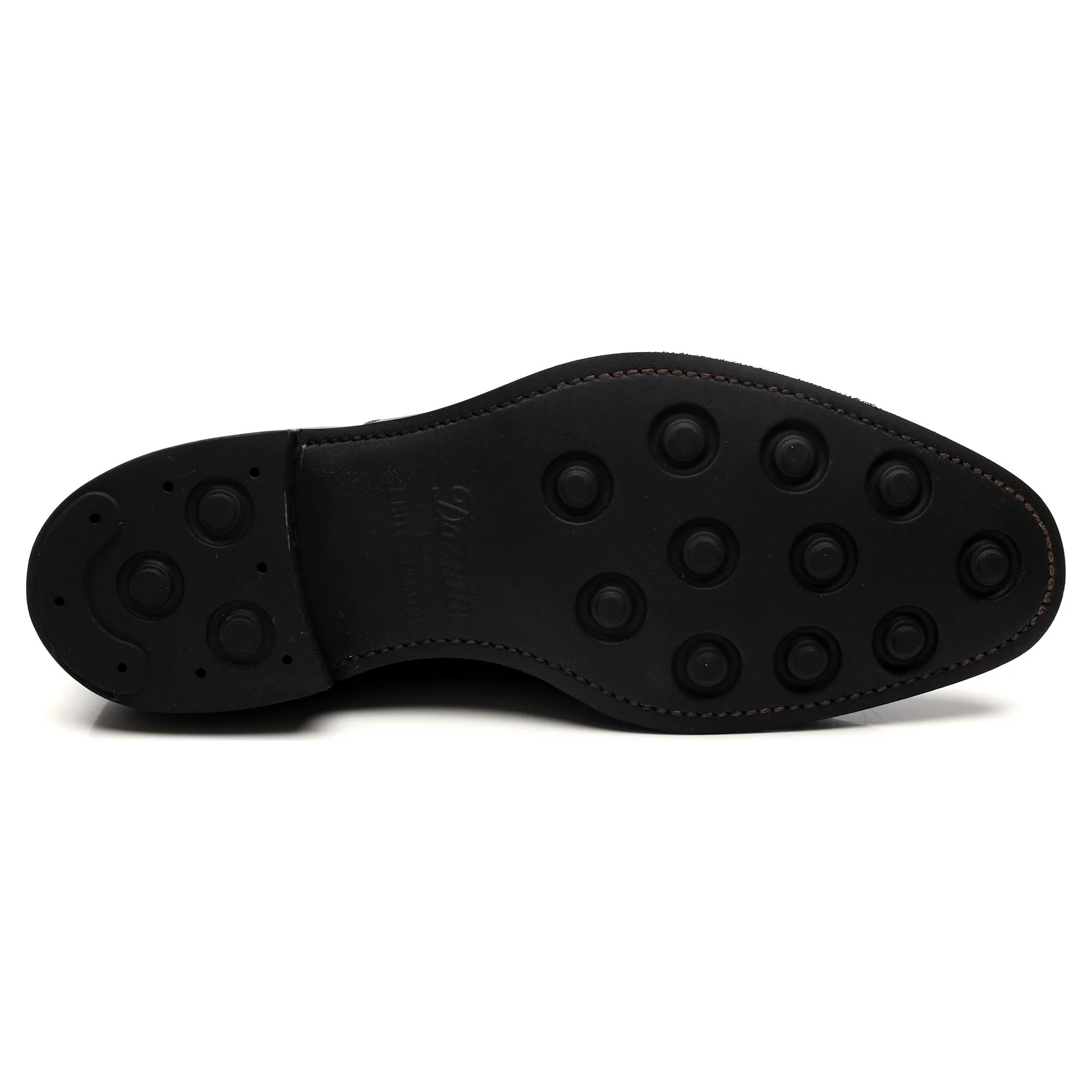 1880 'Aldwych' Black Leather Oxford UK 9 G - Image 11